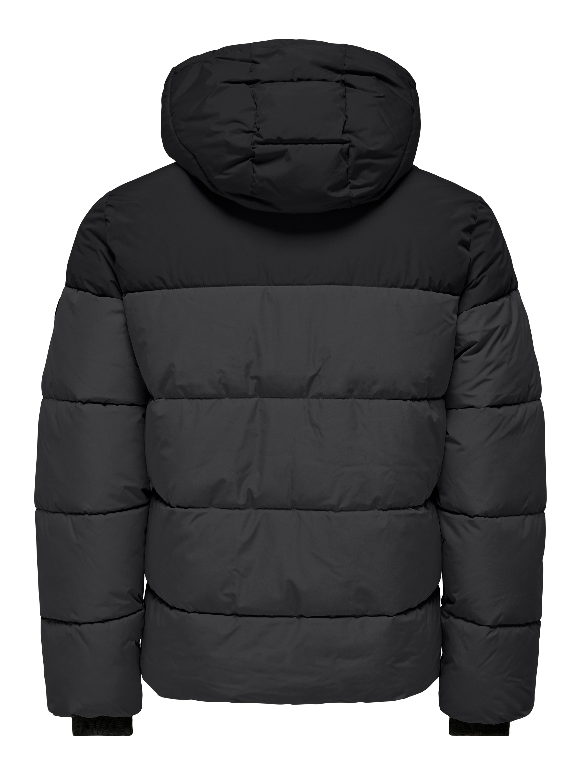 ONLY & SONS Steppjacke »ONSMARLON LIFE HOOD PUFFER JACKET OTW VD«, mit Kapuze