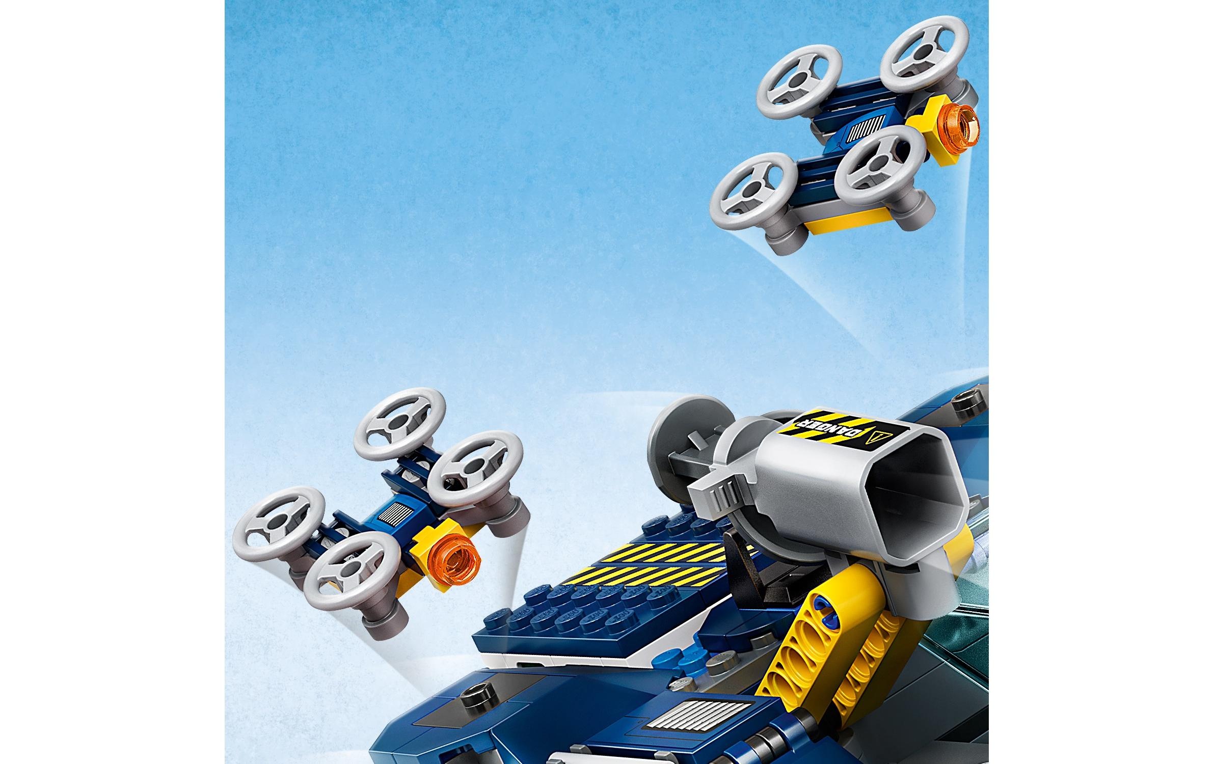 LEGO® Spielbausteine »Jurassic World Ausbruch von Gallimimus / Pteranodon«, (391 St.)