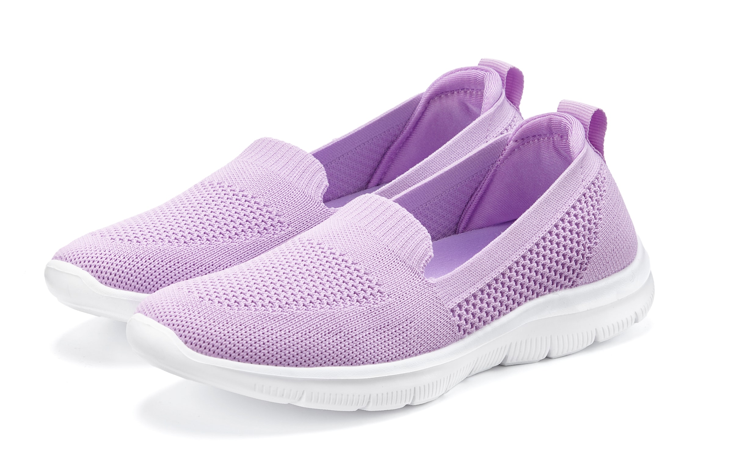 LASCANA Slipper, Slip-On-Sneaker, Halbschuh, ultraleichter Sneaker, VEGAN