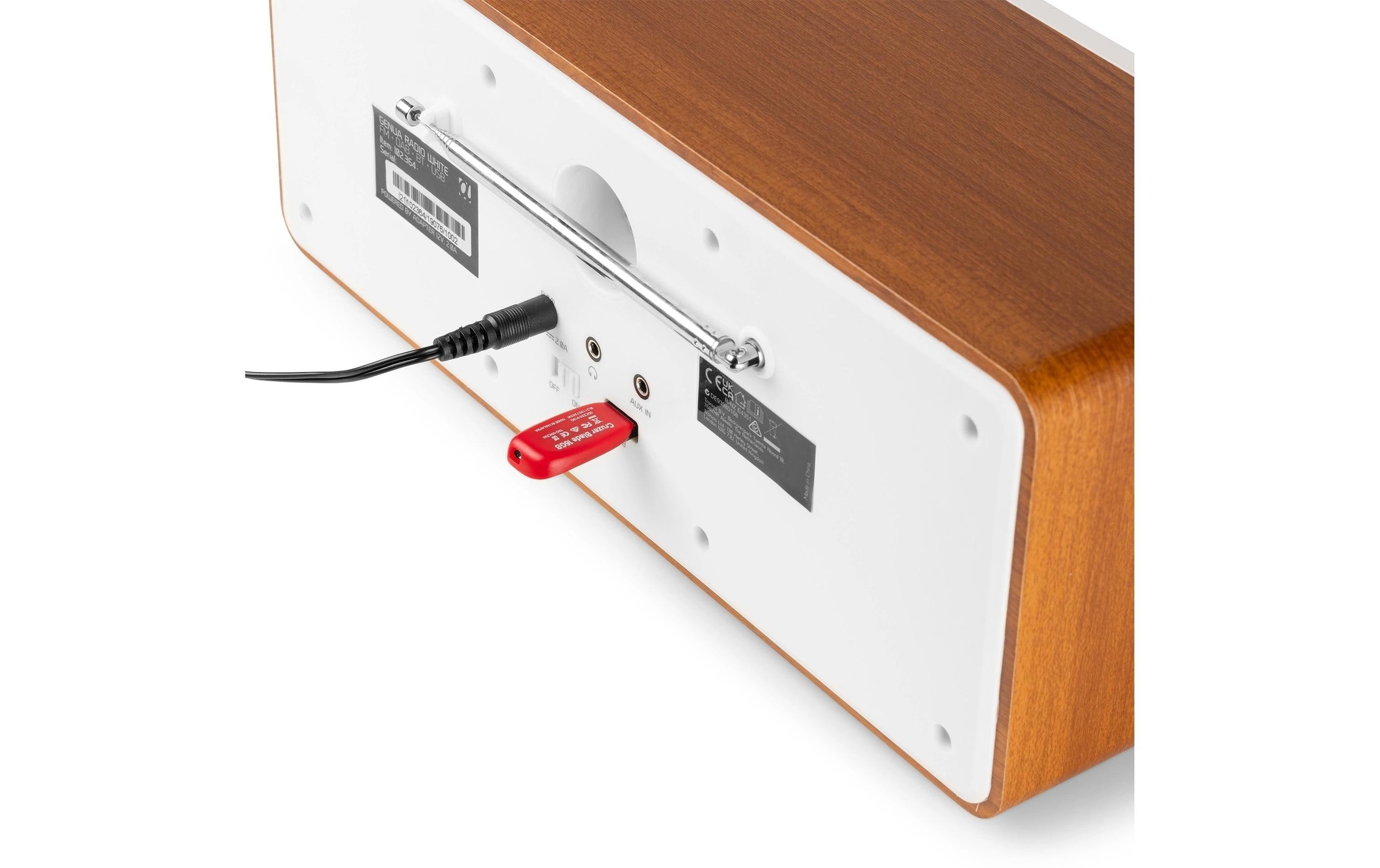 AUDIZIO Digitalradio (DAB+) »Genua«, (Digitalradio (DAB+)-FM-Tuner)
