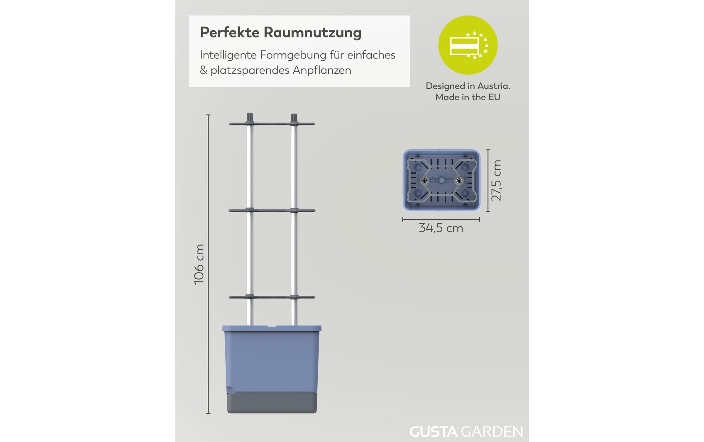 Gusta Garden Anzuchttopf »Charly Chili XL«