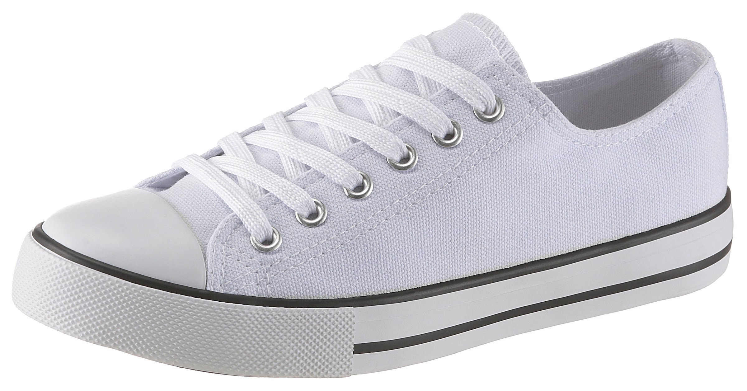 CITY WALK Sneaker, im Basic-Look, Freizeitschuh, Halbschuh, Schnürschuh