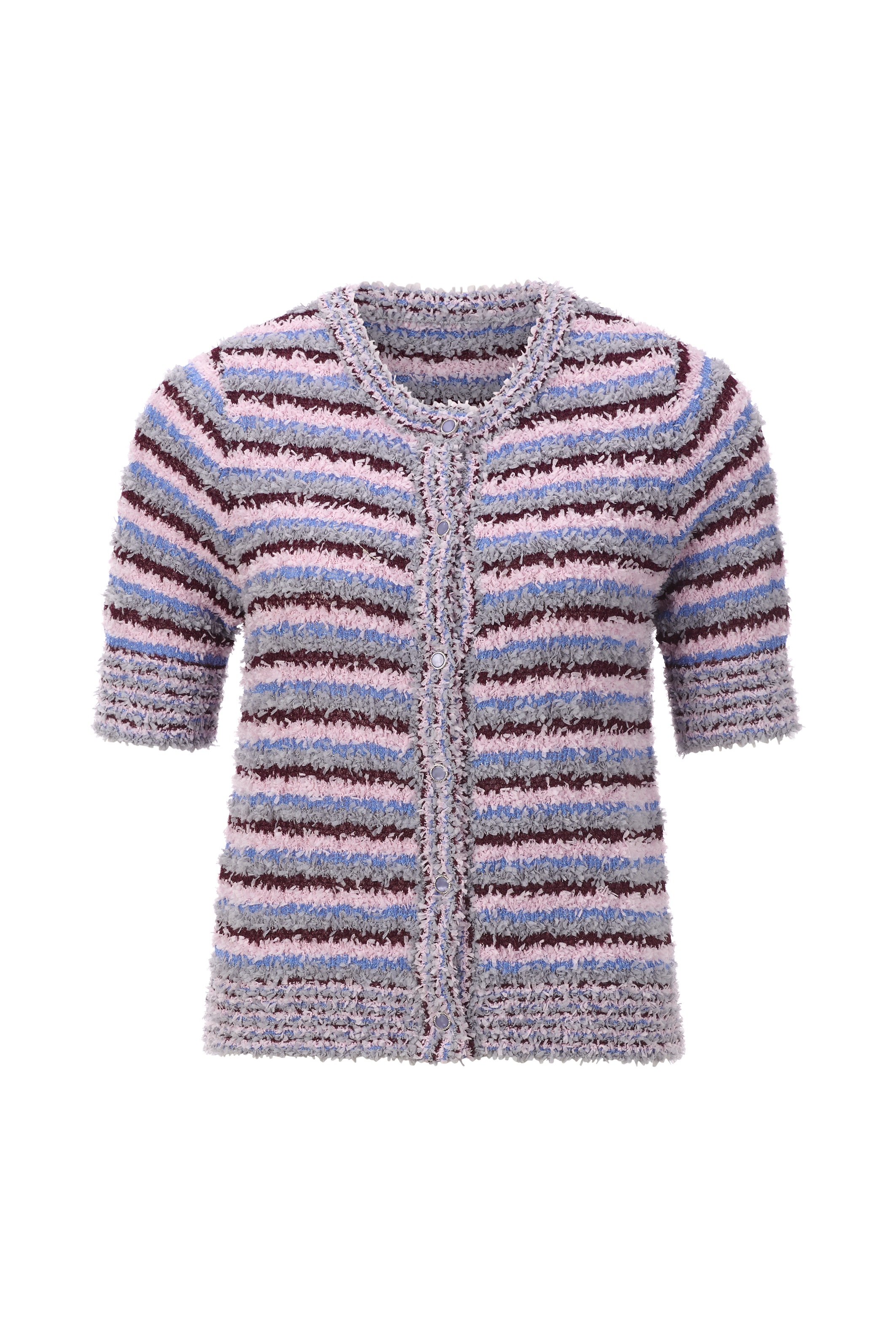 RICHROYAL Strickjacke, Mit Rundhalsausschnitt