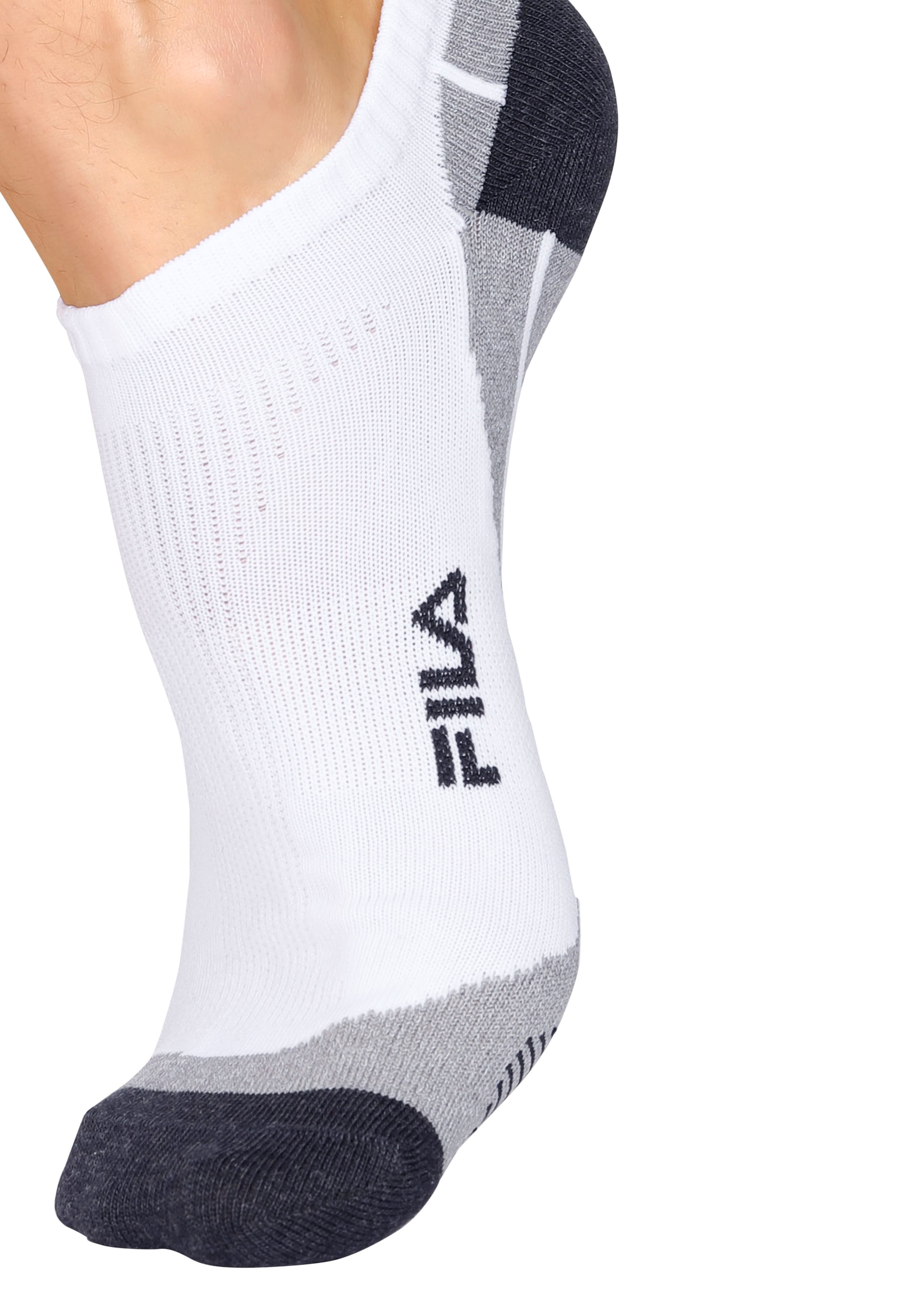 Jelmoli-Versand Sneakersocken, eingestricktem online bei Schriftzug (3 Fila shoppen mit Schweiz Paar),