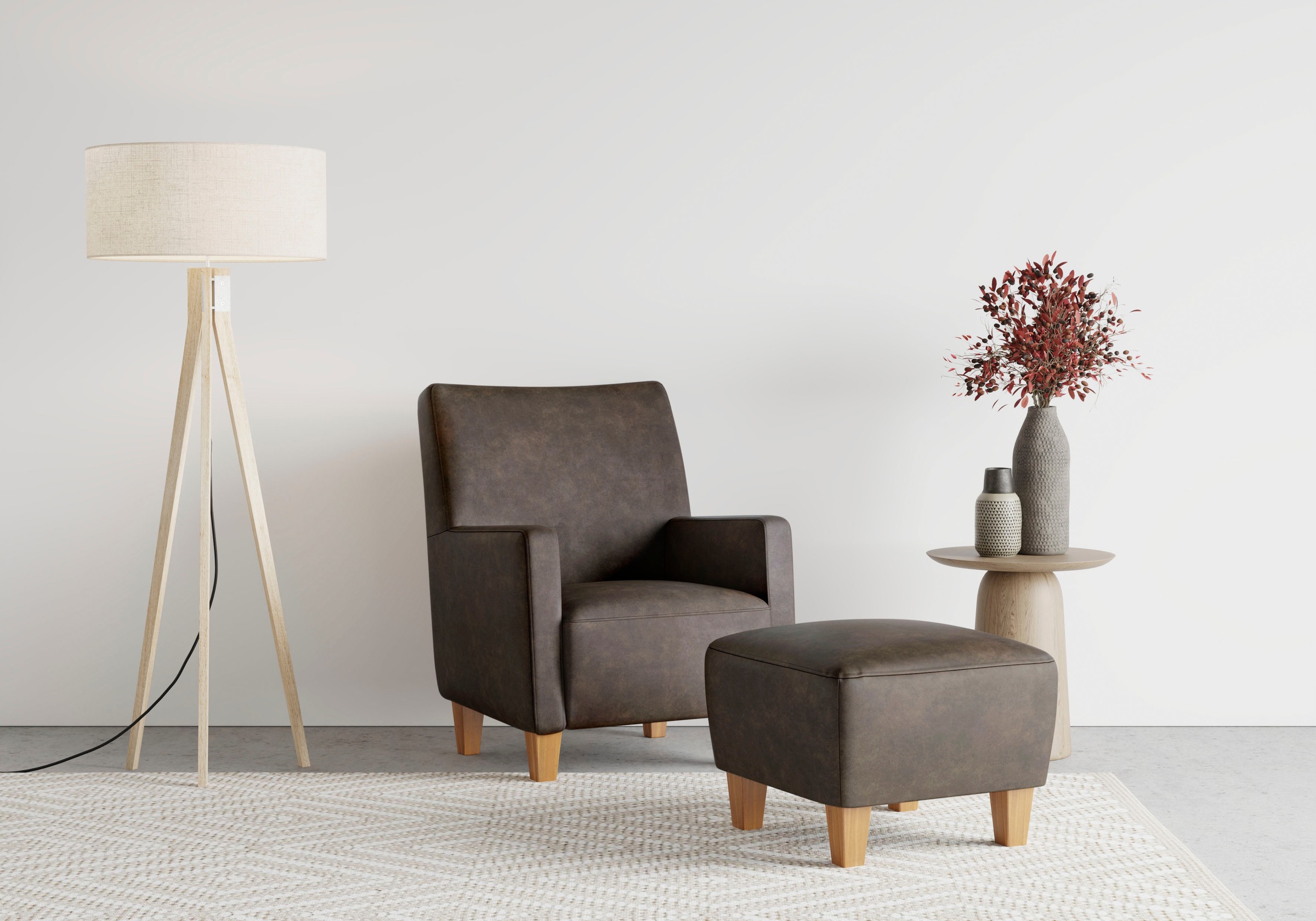 sit&more Sessel »Bosse«, mit Federkern