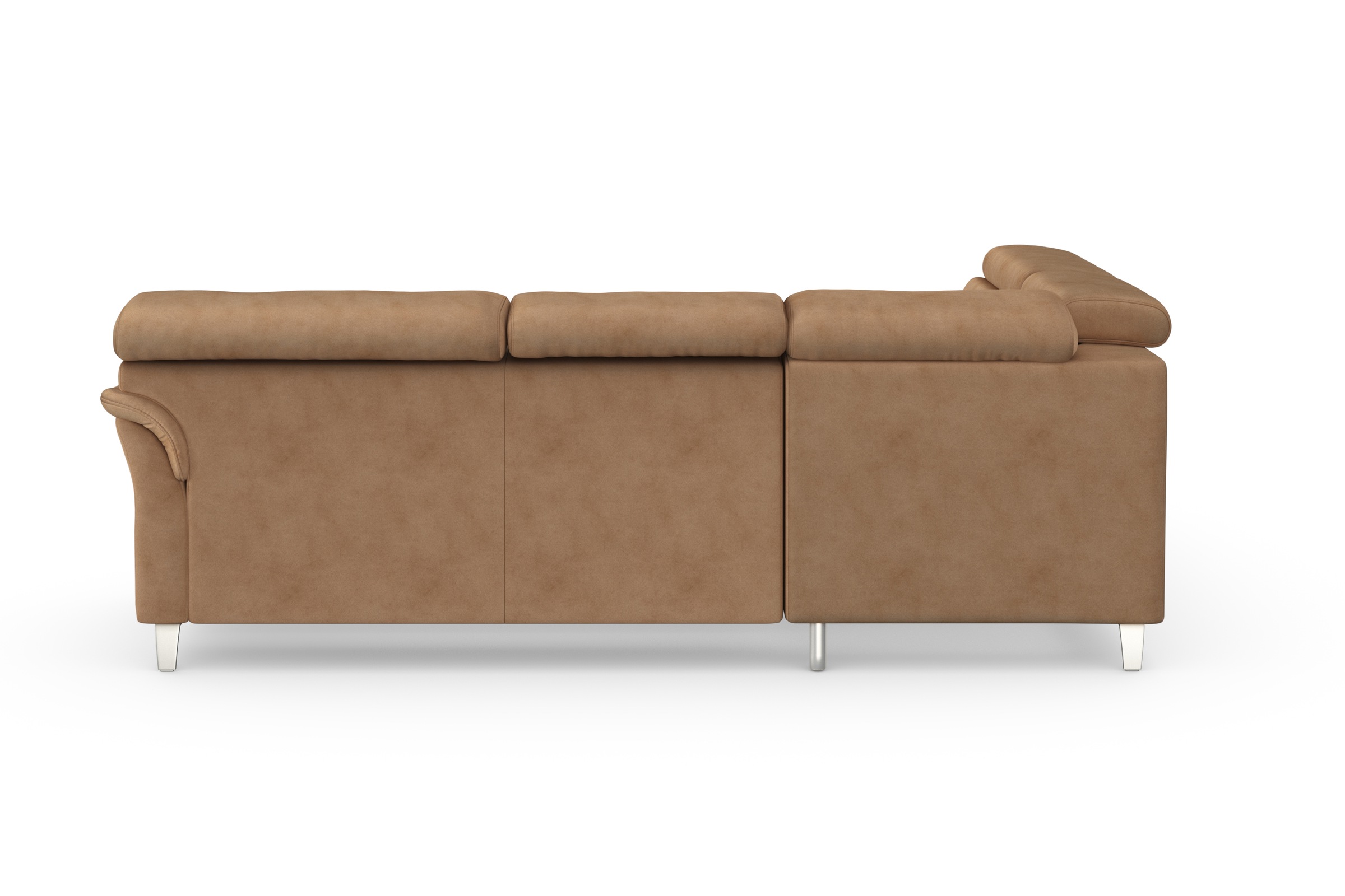 sit&more Ecksofa »Marano L-Form«, inklusive Kopfteilverstellung, wahlweise mit Bettfunktion, Bettkasten