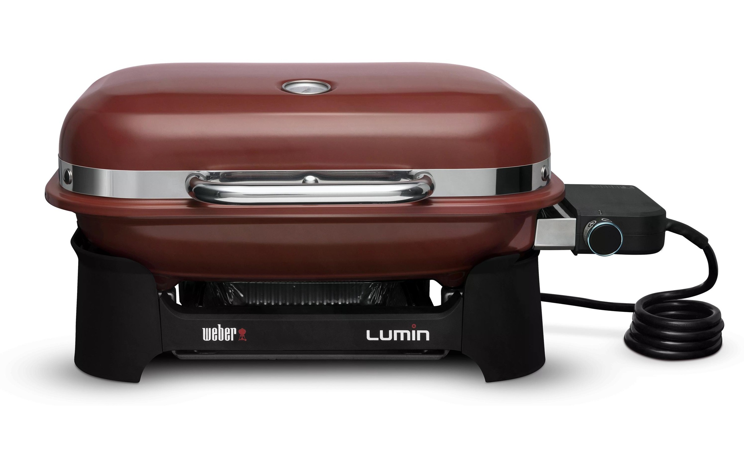 Weber Elektro-Standgrill »Lumin Compact, Rot«, 2200 W