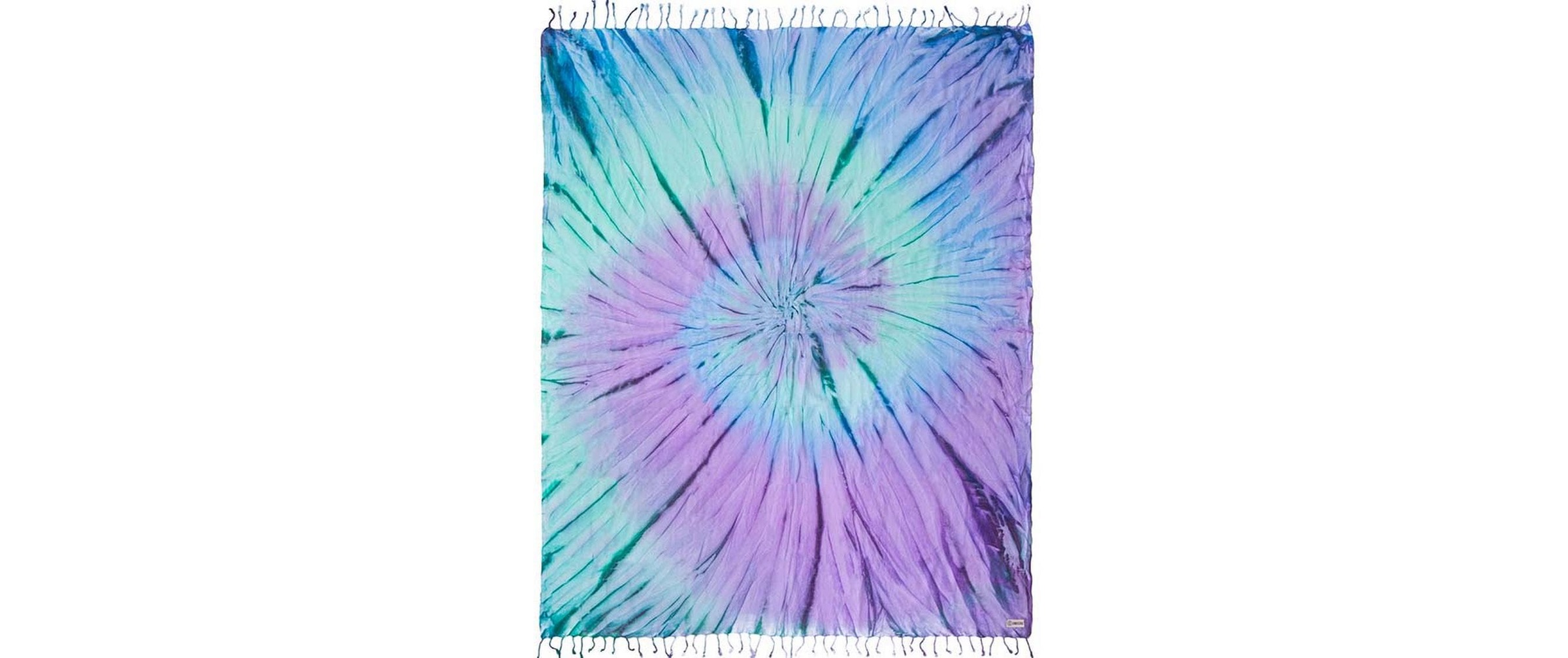 Strandtuch "Haushaltsware Luna XL Gemustert 157 x 193 cm" schnelltrocknend