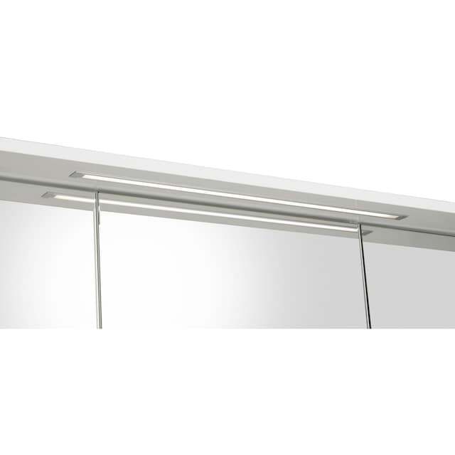 Schildmeyer Spiegelschrank »Profil 16«, Breite 100 cm, 3-türig,  LED-Beleuchtung, Schalter-/Steckdosenbox online bestellen | Jelmoli-Versand