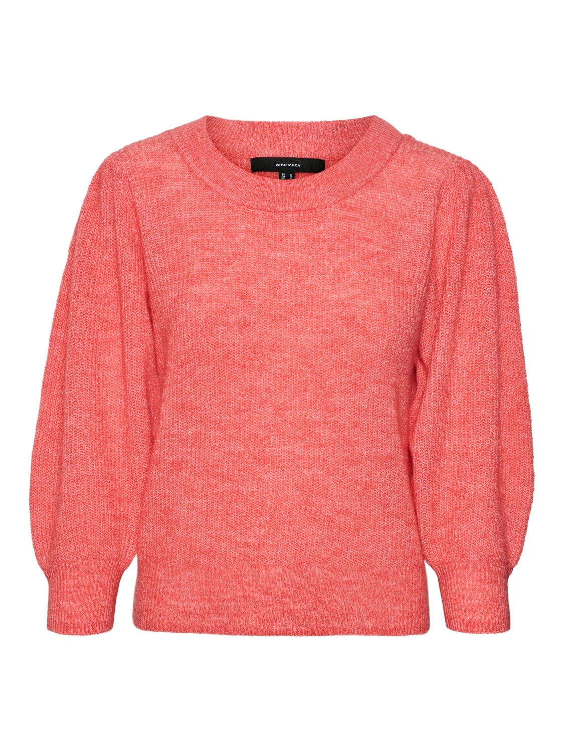Vero Moda Rundhalspullover »VMVIGGA 3/4 RIB PULLOVER GA BOO REP«