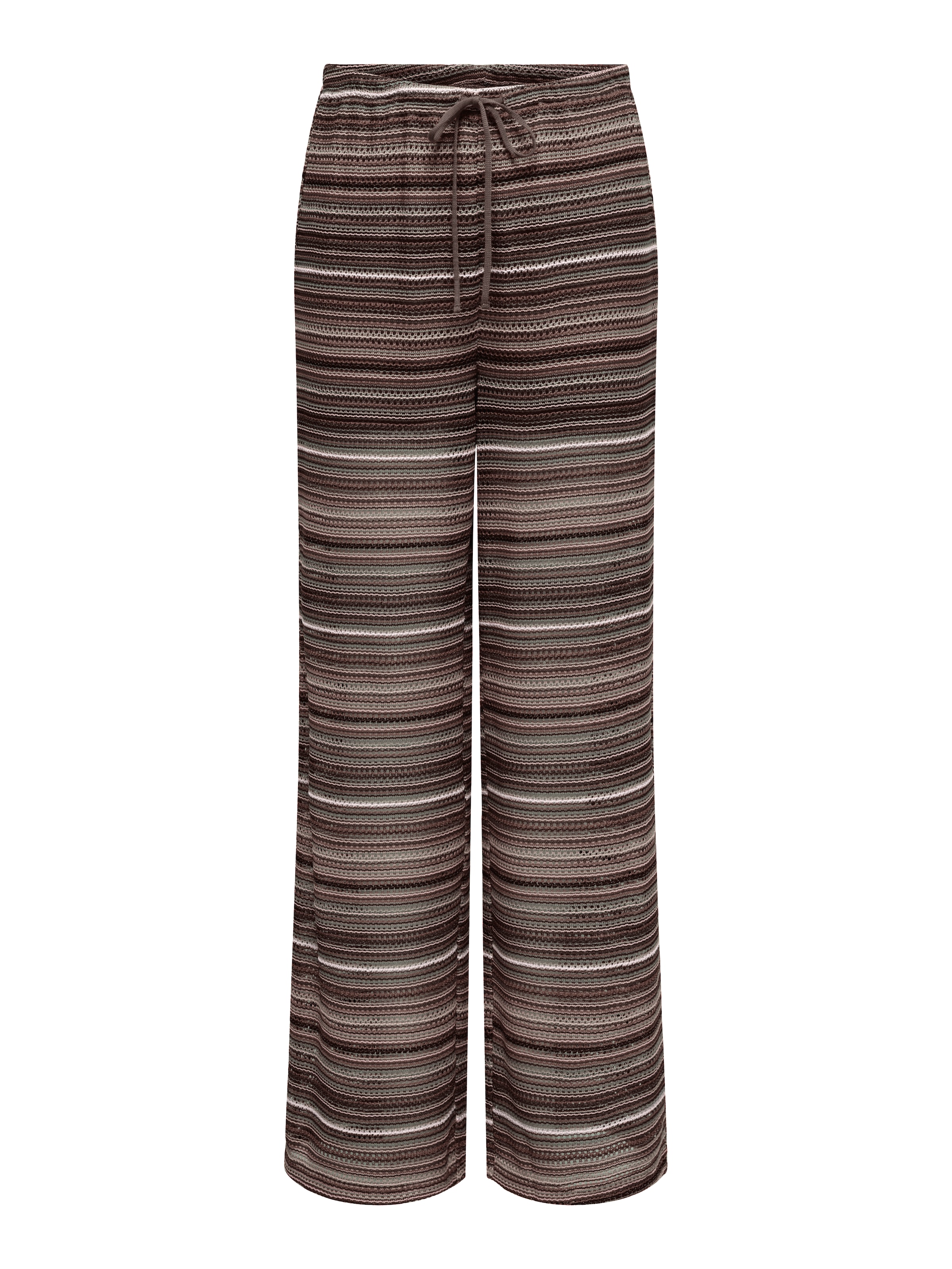 ONLY Schlupfhose "ONLSANDY WIDE TIE STRING PANTS JRS" Materialmix, regular fit