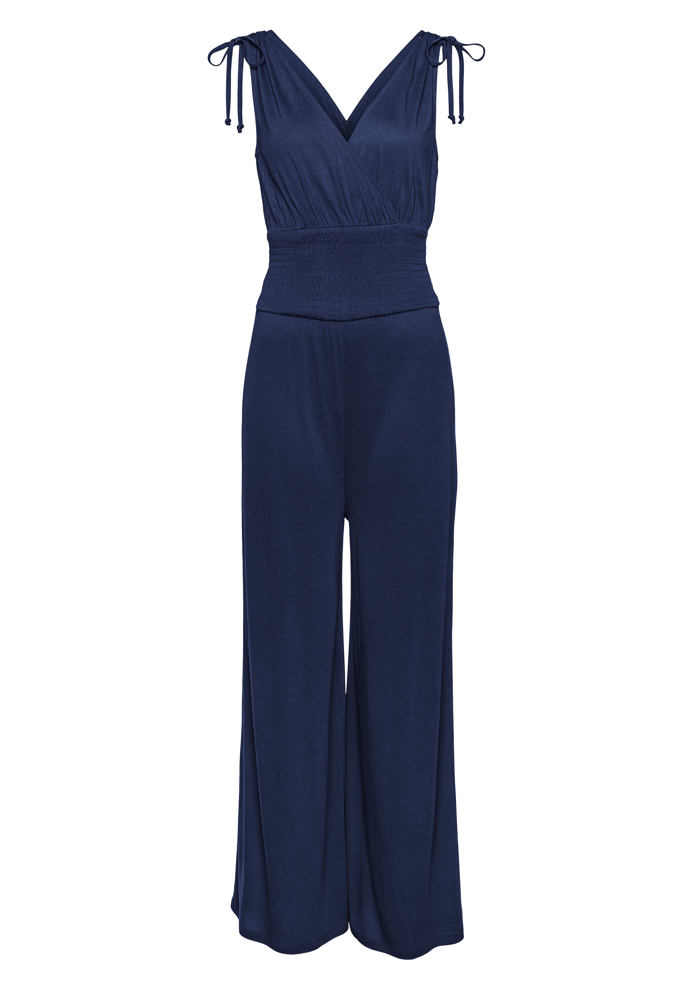 LASCANA Overall, mit Bändern zum Raffen der Träger, sommerlicher Jumpsuit