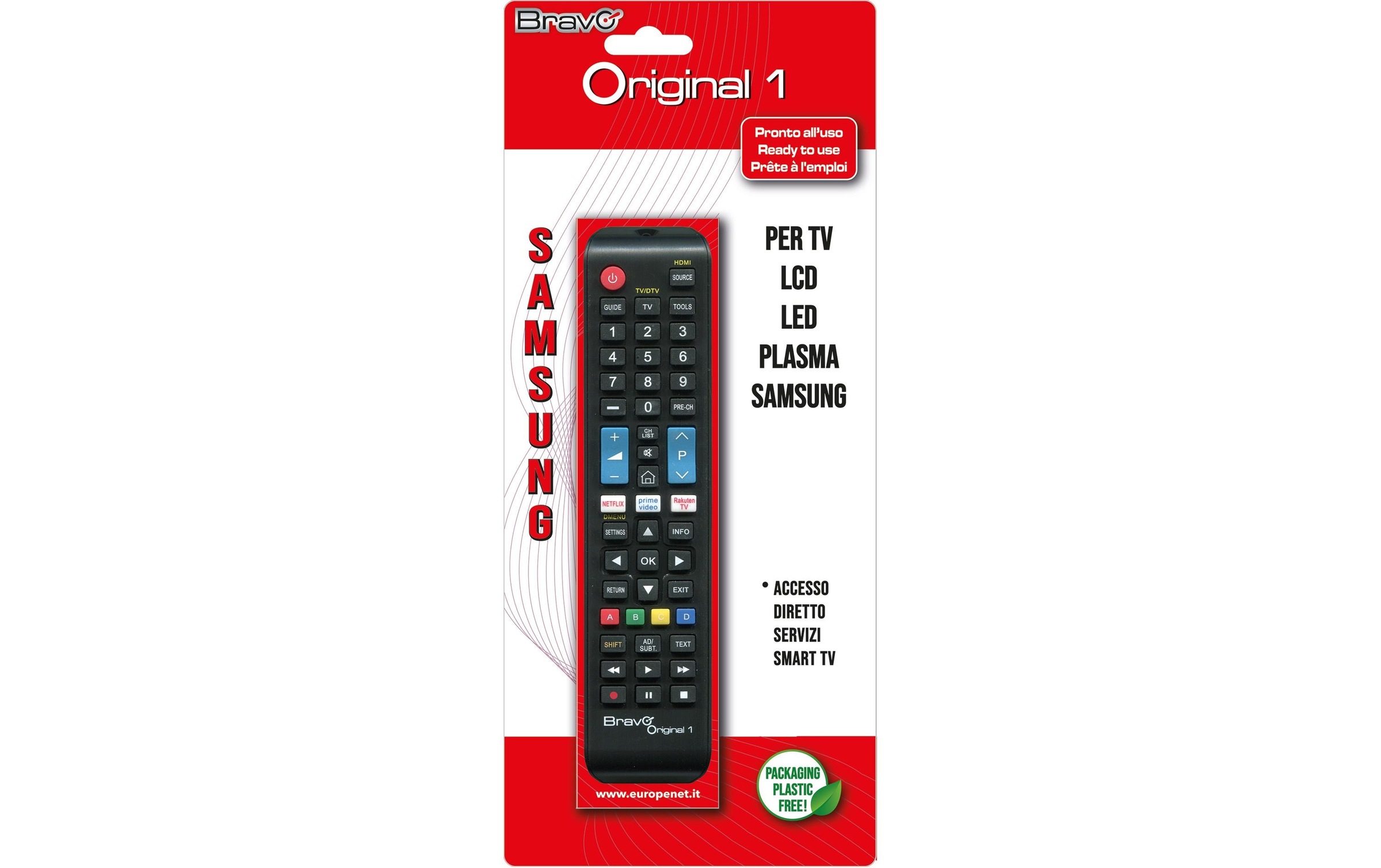 Fernbedienung »CE Bravo ORIGINAL 1 Samsung«, 1-in-1