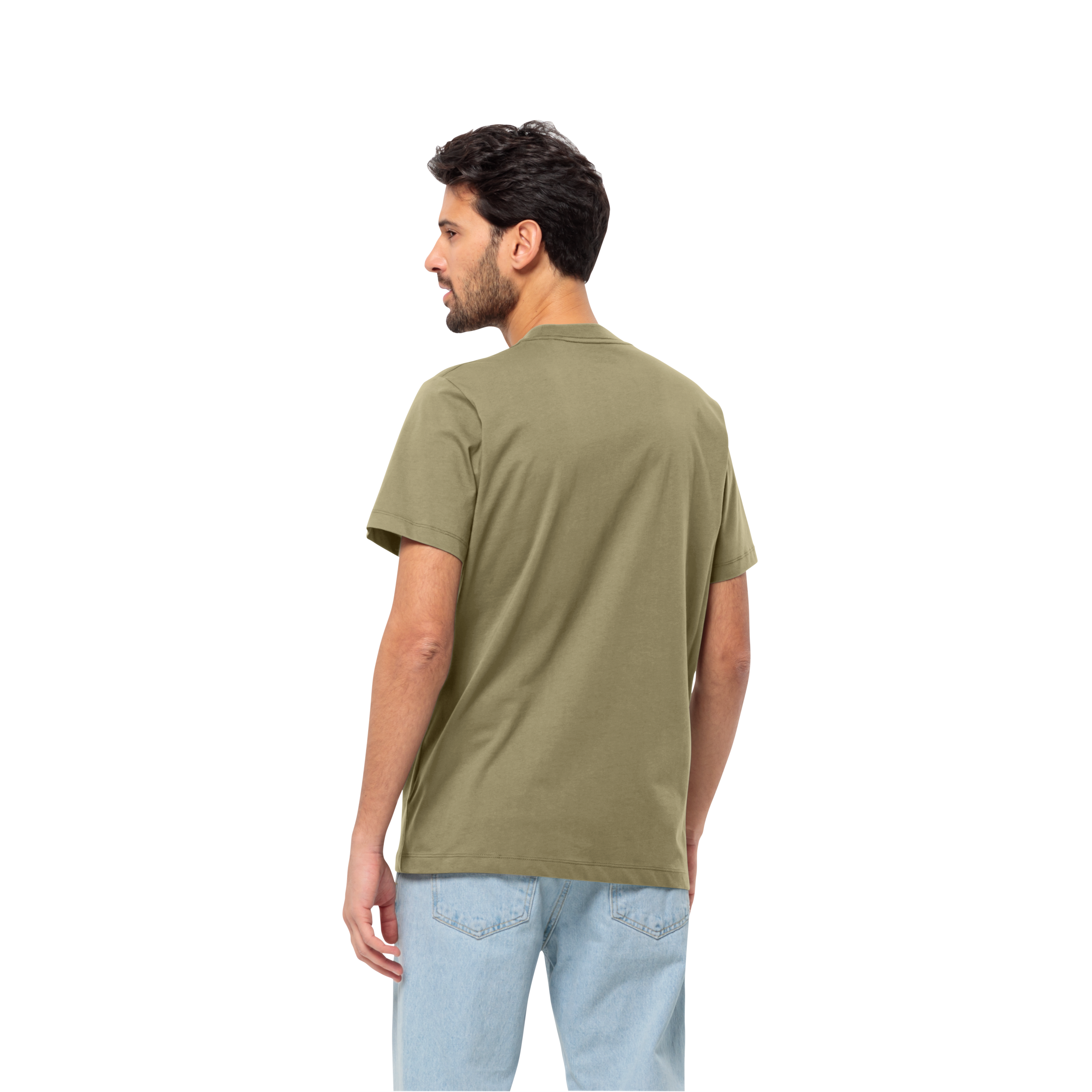 Jack Wolfskin T-Shirt »ESSENTIAL T M«, weiches, klassisches T-Shirt aus atmungsaktiver Bio-Baumwolle