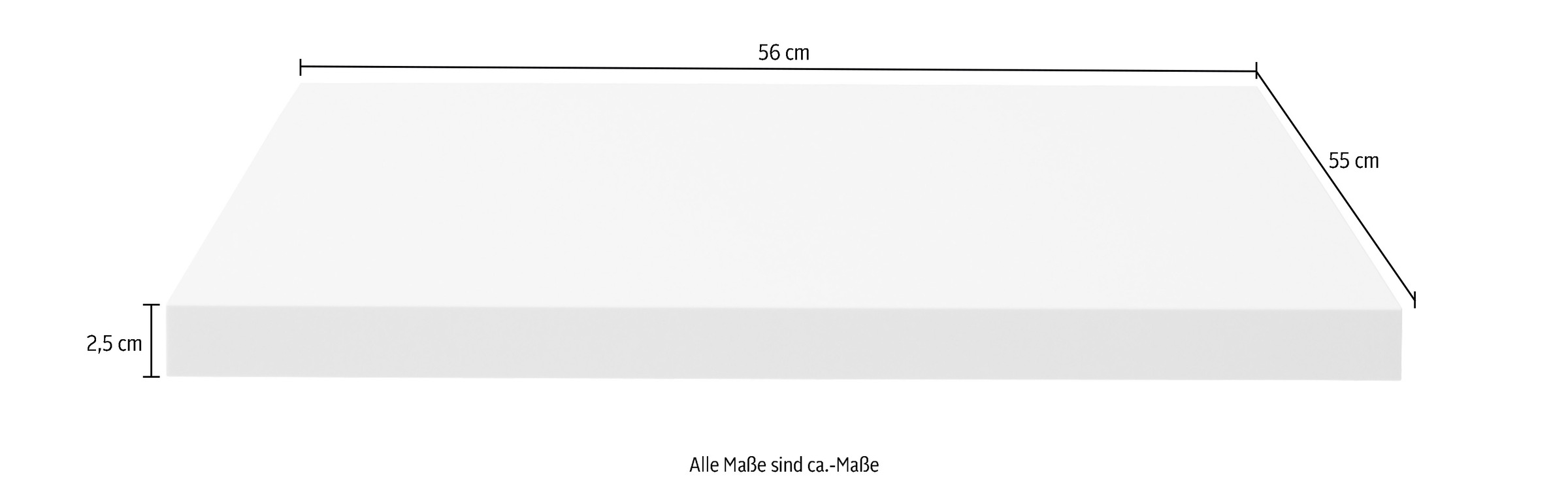 Müller SMALL LIVING Einlegeboden »Modular Plus Fachboden«, aus MDF in einer schönen Holzoptik, mit einer Melaminbeschichtung