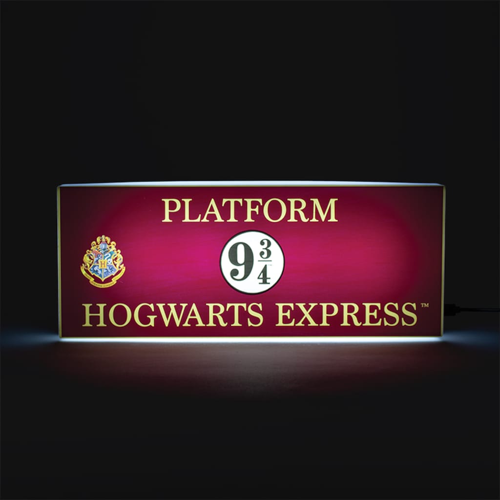 Paladone LED Dekolicht »Harry Potter Hogwarts Express Gleis 9 3/4 Logo Leuchte«