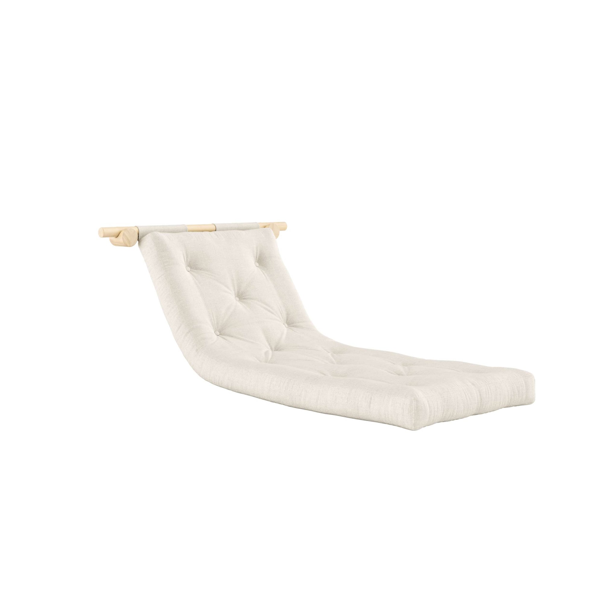 Karup Design Schlafsofa »Hooked Sofa Bed / Sleeper Chair – Sitz- oder Schlafplatz, platzsparend«, Futonmatratze inkl. Halterungsset aus FSC®-zertifiziertem Massivholz