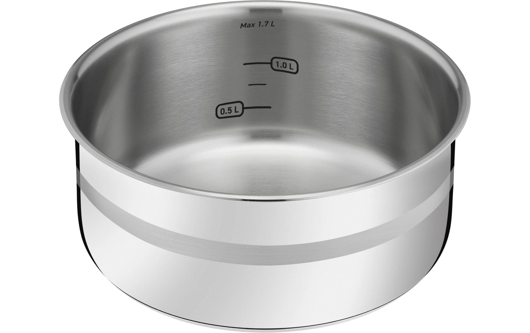 Tefal Pfannen-Set »Jamie Oliver Ingenio 9-teilig«, Edelstahl