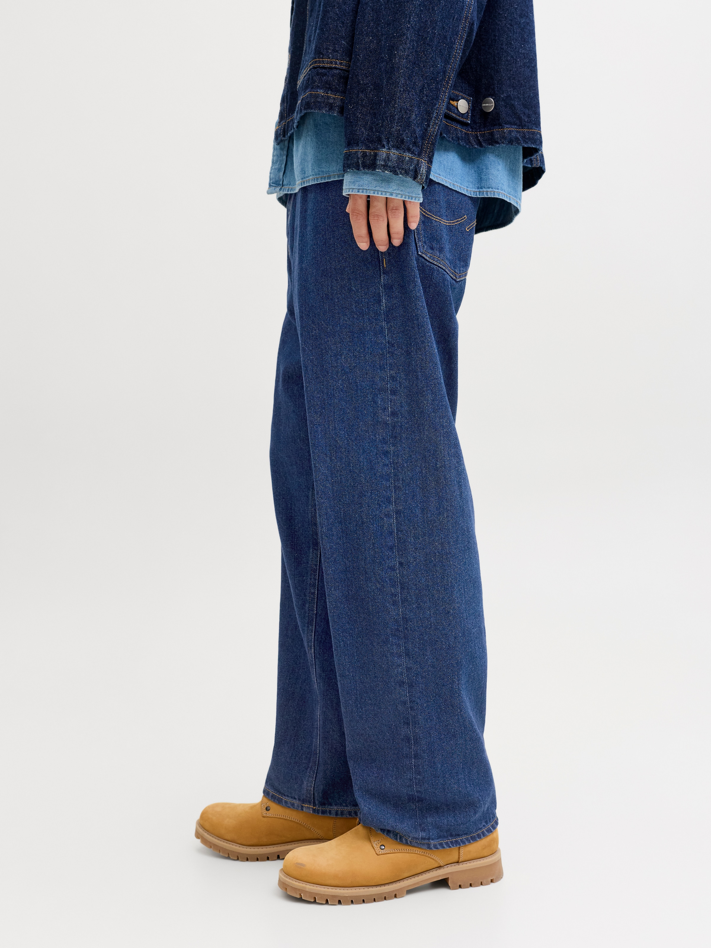 Jack & Jones Relax-fit-Jeans "JJIALEX JJORIGINAL SQ 738" Baumwolle, baggy fit