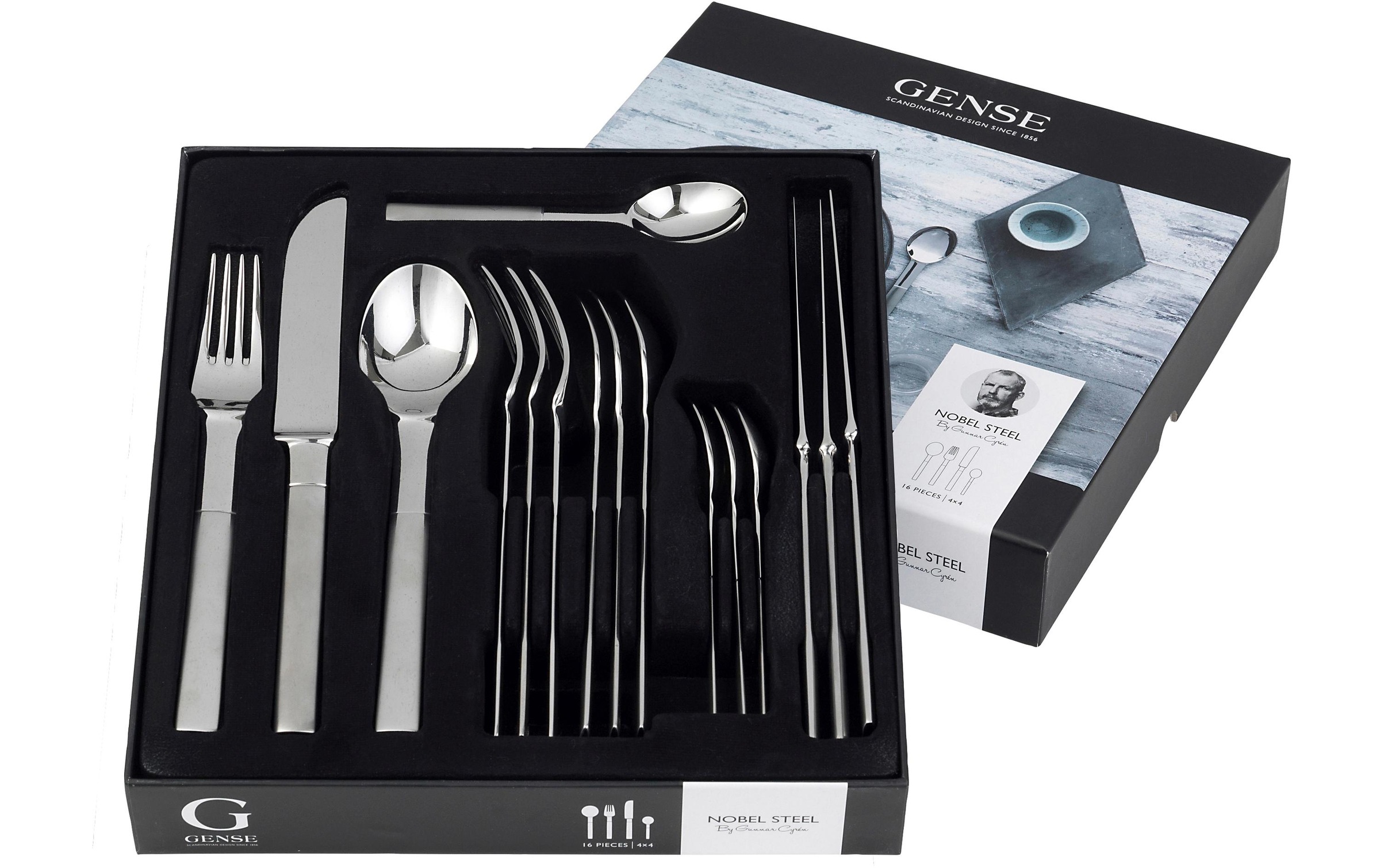 Besteck-Set »Gense Nobel 16tlg.«, (16 tlg.)