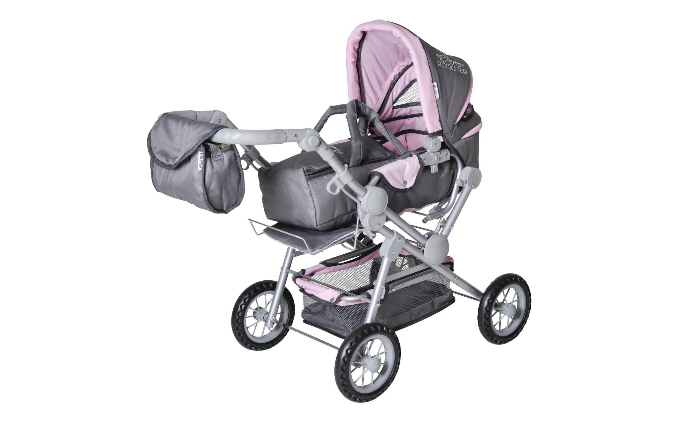 Knorrtoys® Puppenwagen »Twingo S Rockstar Grau«