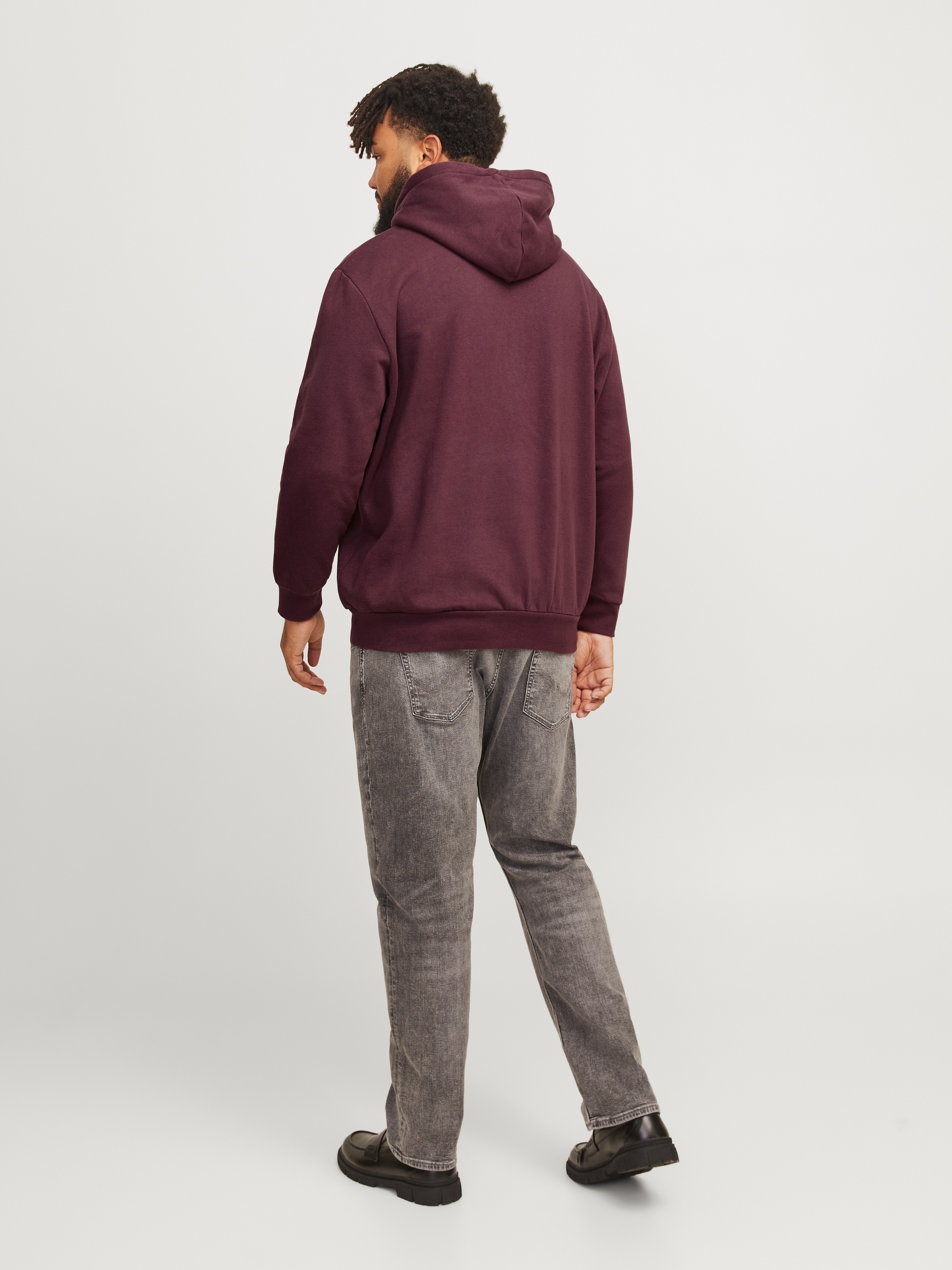 Jack & Jones PlusSize Hoodie »JJECALEB VARSITY SWEAT HOOD NOOS PLS«