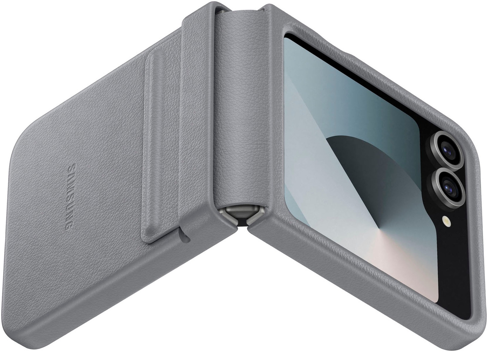 Samsung Backcover »Kindsuit Case für Galaxy Flip6, Gray«, Backcover, Schutzhülle, Handyschutzhülle, Case, Schutzcase, stossfest