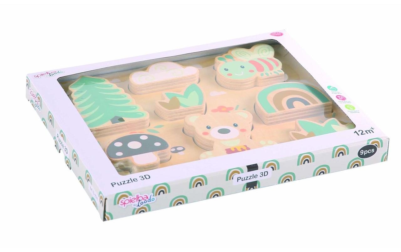 Spielba Lernspielzeug »3D-Puzzle Bär«