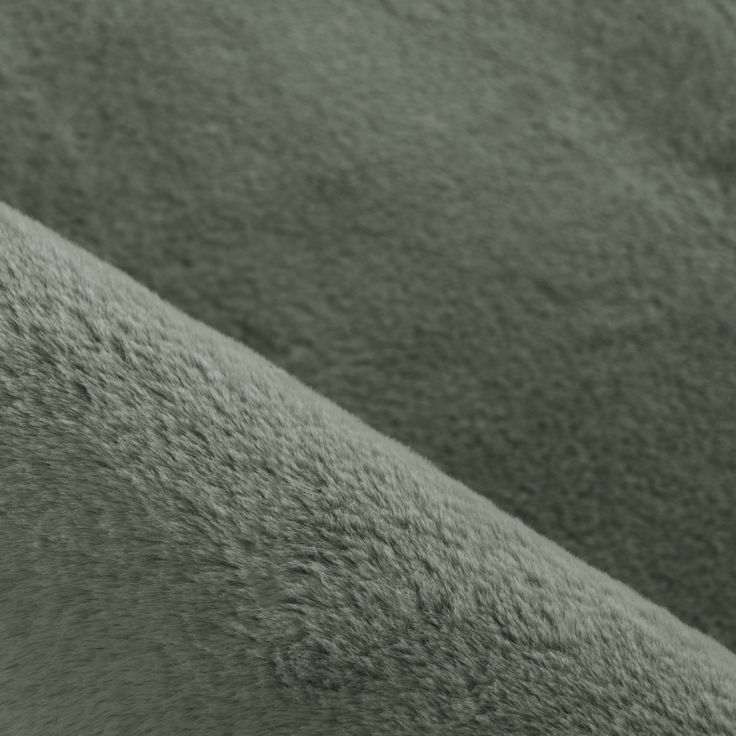 Ayyildiz Teppiche Hochflor-Teppich »POUFFY 5100«, rund, 20 mm Höhe, Läufer, weicher glatter Softflor, Kaninchen Fell Haptik, waschbar