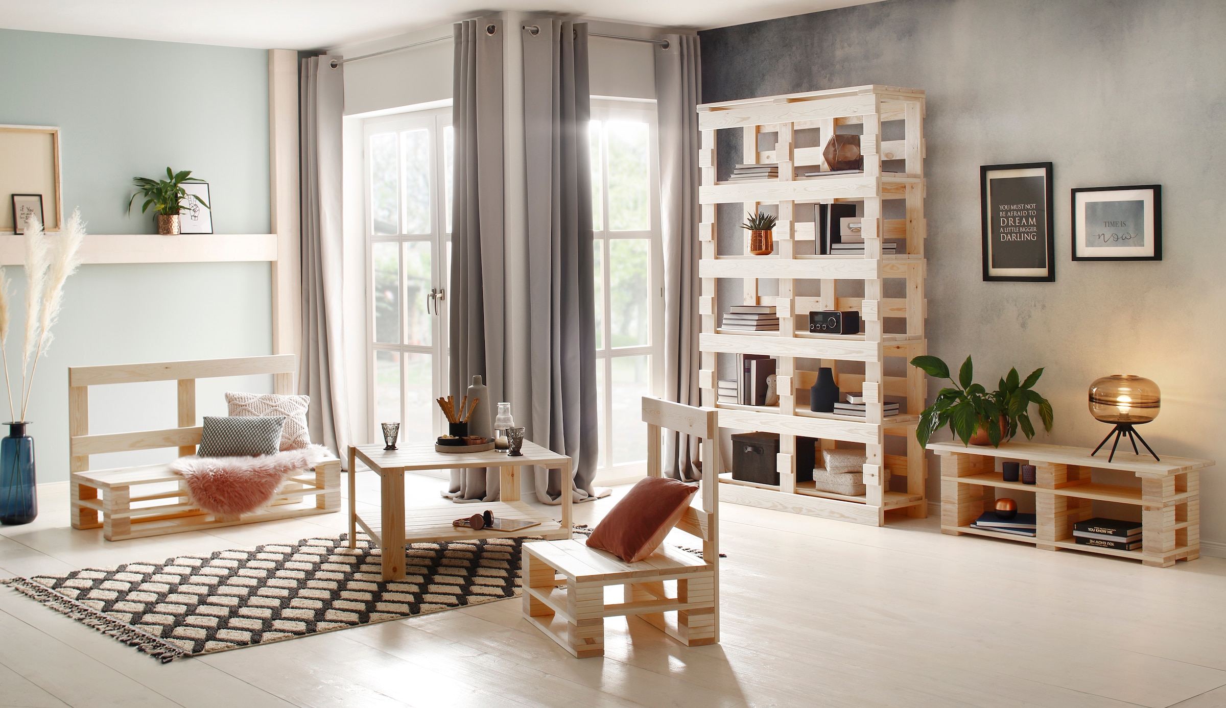 shoppen Im Home online angesagten | affaire Palettendesign Stuhl »Pinus«, Jelmoli-Versand