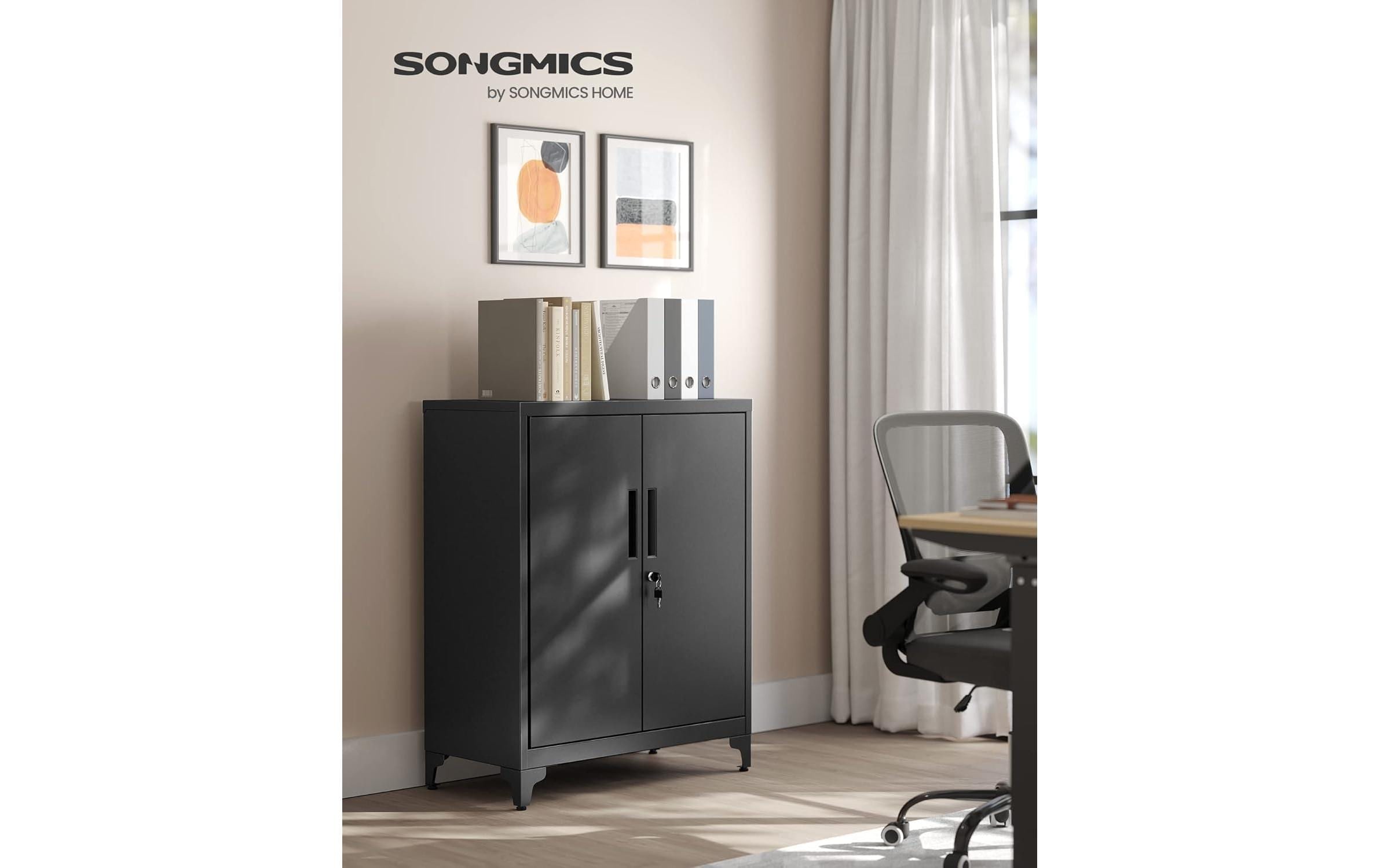 SONGMICS Aktenschrank »80 x 40 x 90 cm«