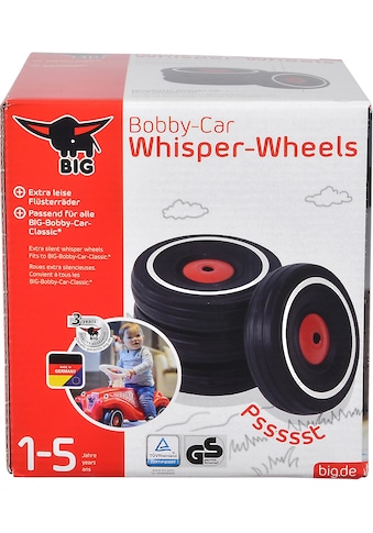 Rutscherauto »BIG Bobby Car Whisper Wheels«, Passend für alle BIG Bobby Car Classic,...