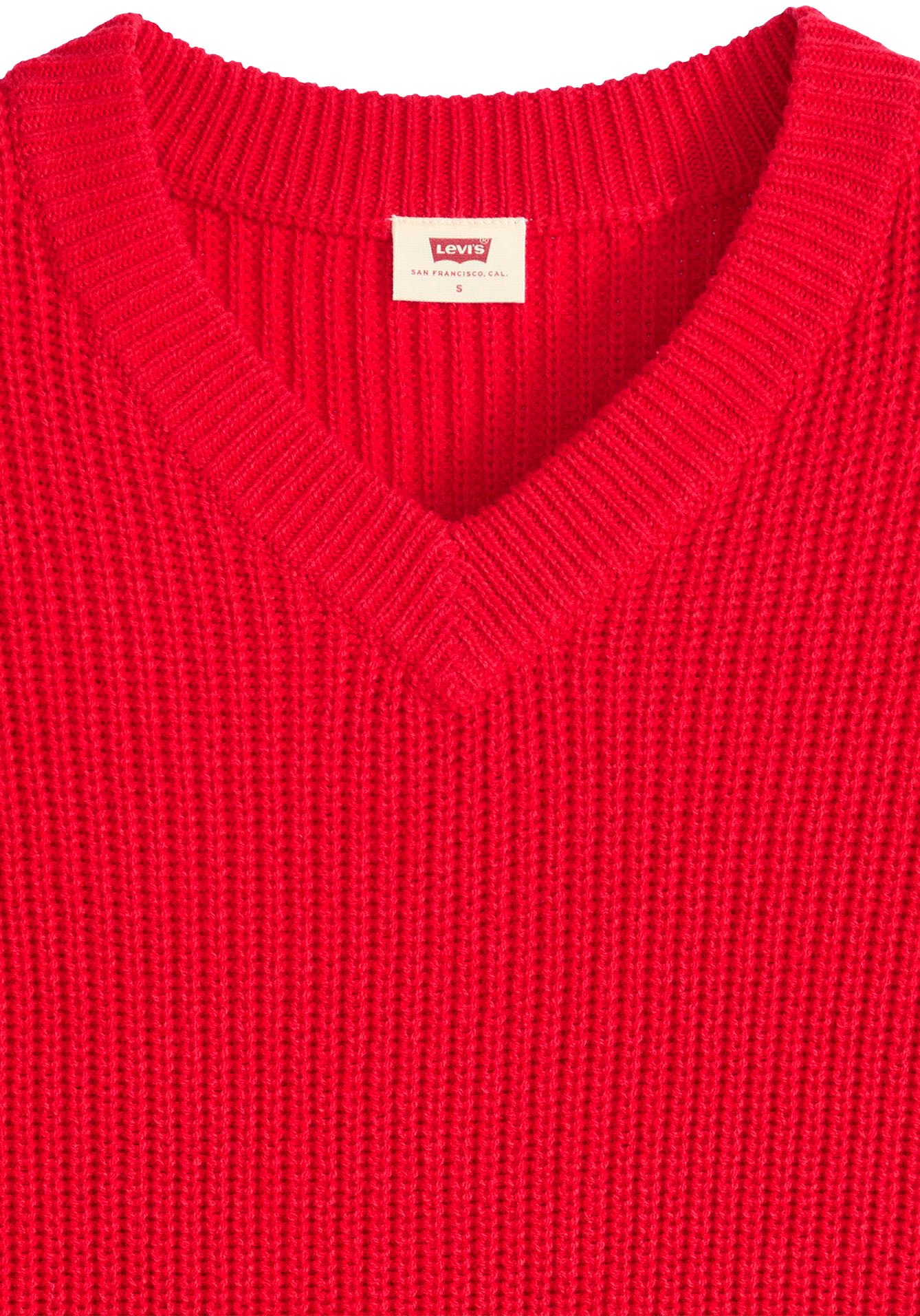 Levi's® Strickpullover »REESE VNECK SWEAT«, mit V-Ausschnitt