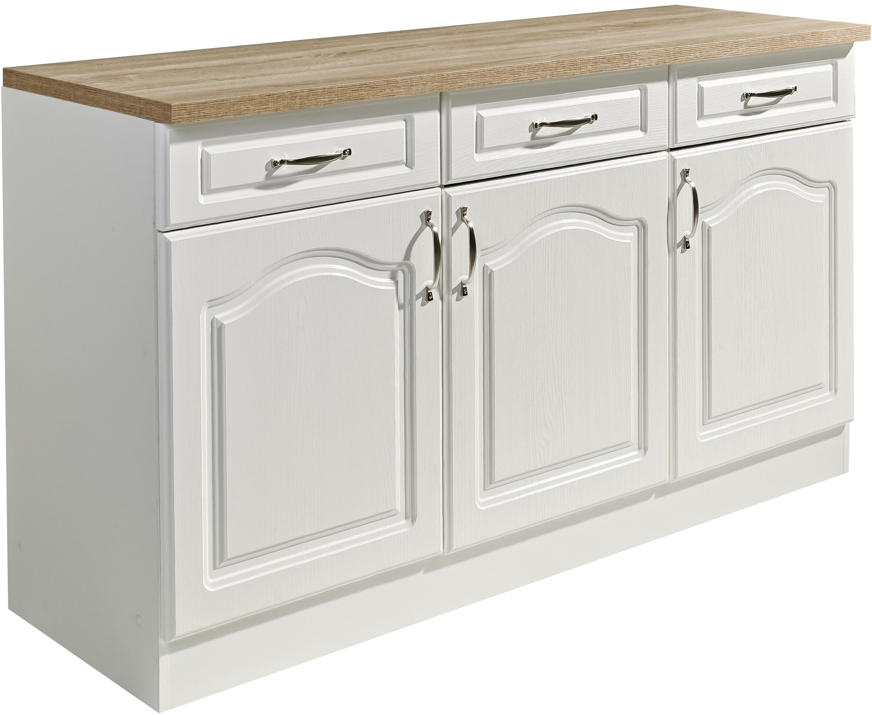 wiho Küchen Unterschrank "Linz" 150 cm breit, in Landhaus-Optik