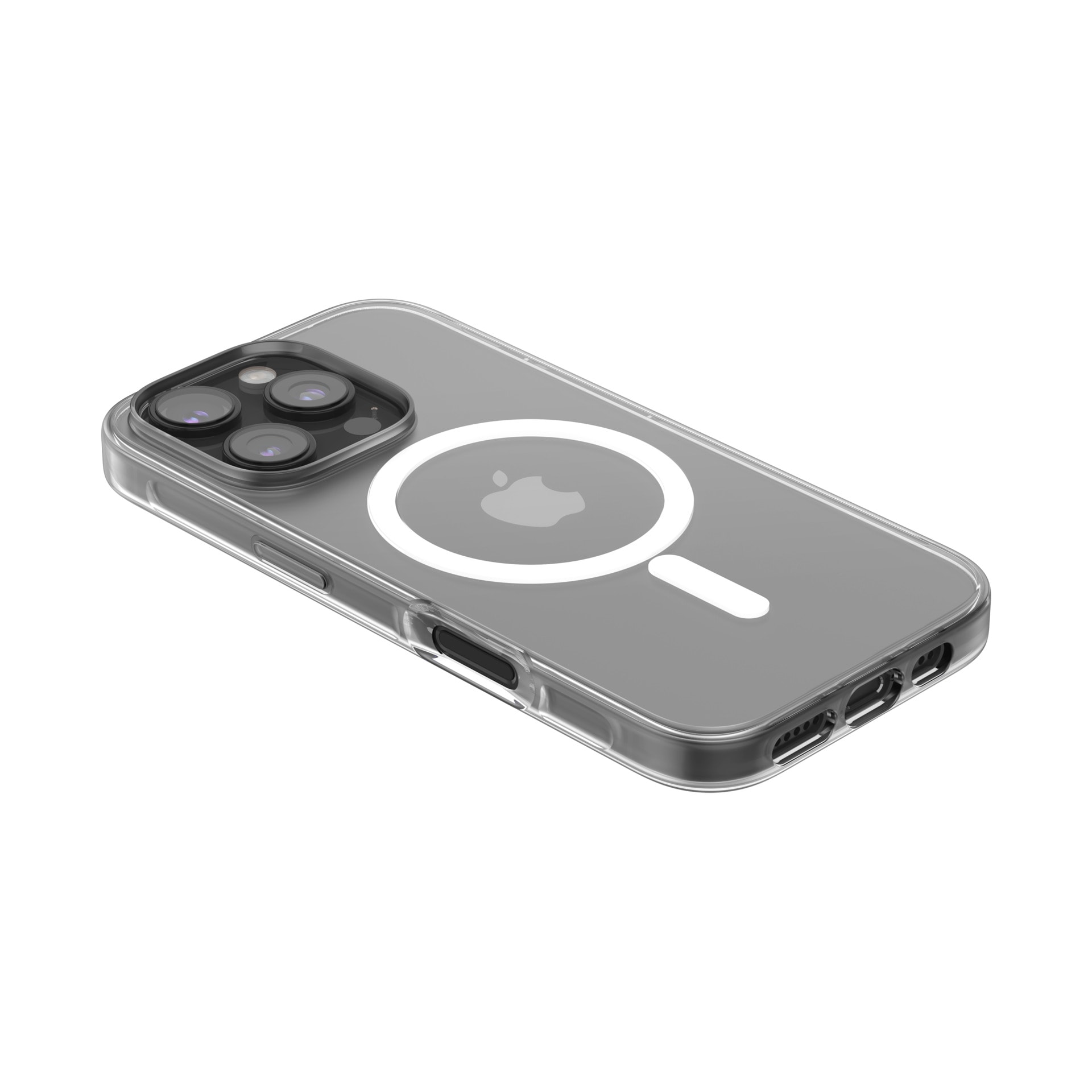 Belkin Handyhülle »SheerForce magnetisches Case für Apple iPhone 16 Pro«, iPhone 16 Pro, Backcover, Schutzhülle, Handyschutzhülle, Case, Schutzcase, stossfest