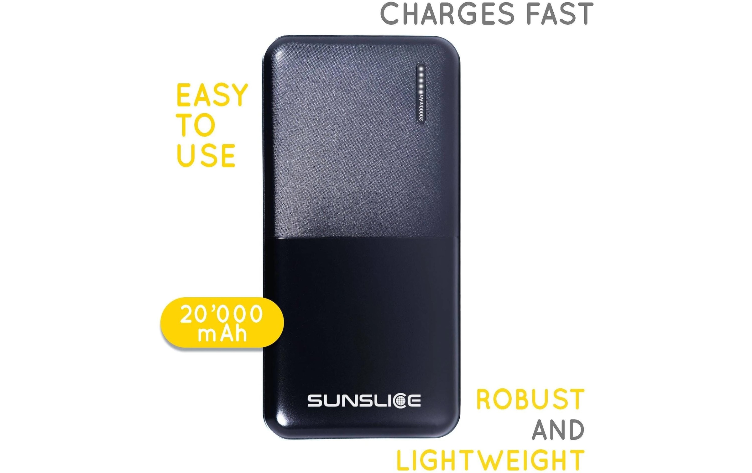 Powerbank »SunSlice Gravity 20 - 20000 mAh«