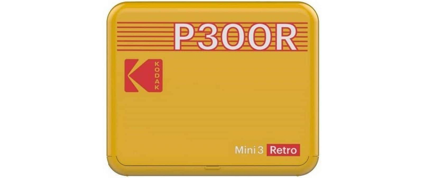 Kodak Fotodrucker »Mini 3 Square Retro Gelb«