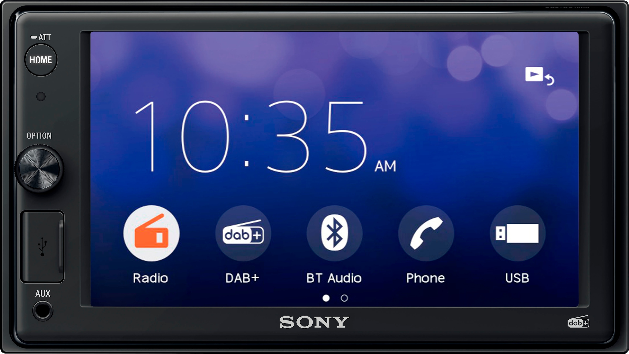 (A2DP Bluetooth-AVRCP | W) »XAV1550ANT«, Jelmoli-Versand ➥ 55 (DAB+)-FM-Tuner bestellen Bluetooth jetzt Sony Digitalradio Autoradio