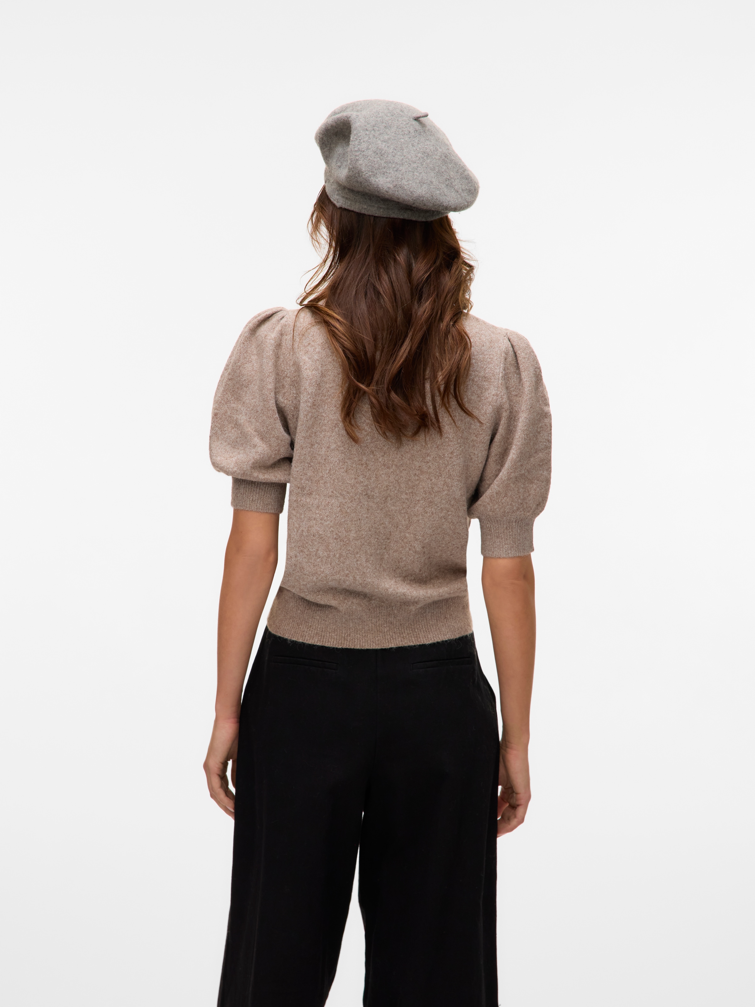 Vero Moda Kurzarmpullover »VMDOFFY 2/4 O-NECK PULLOVER GA NOOS«