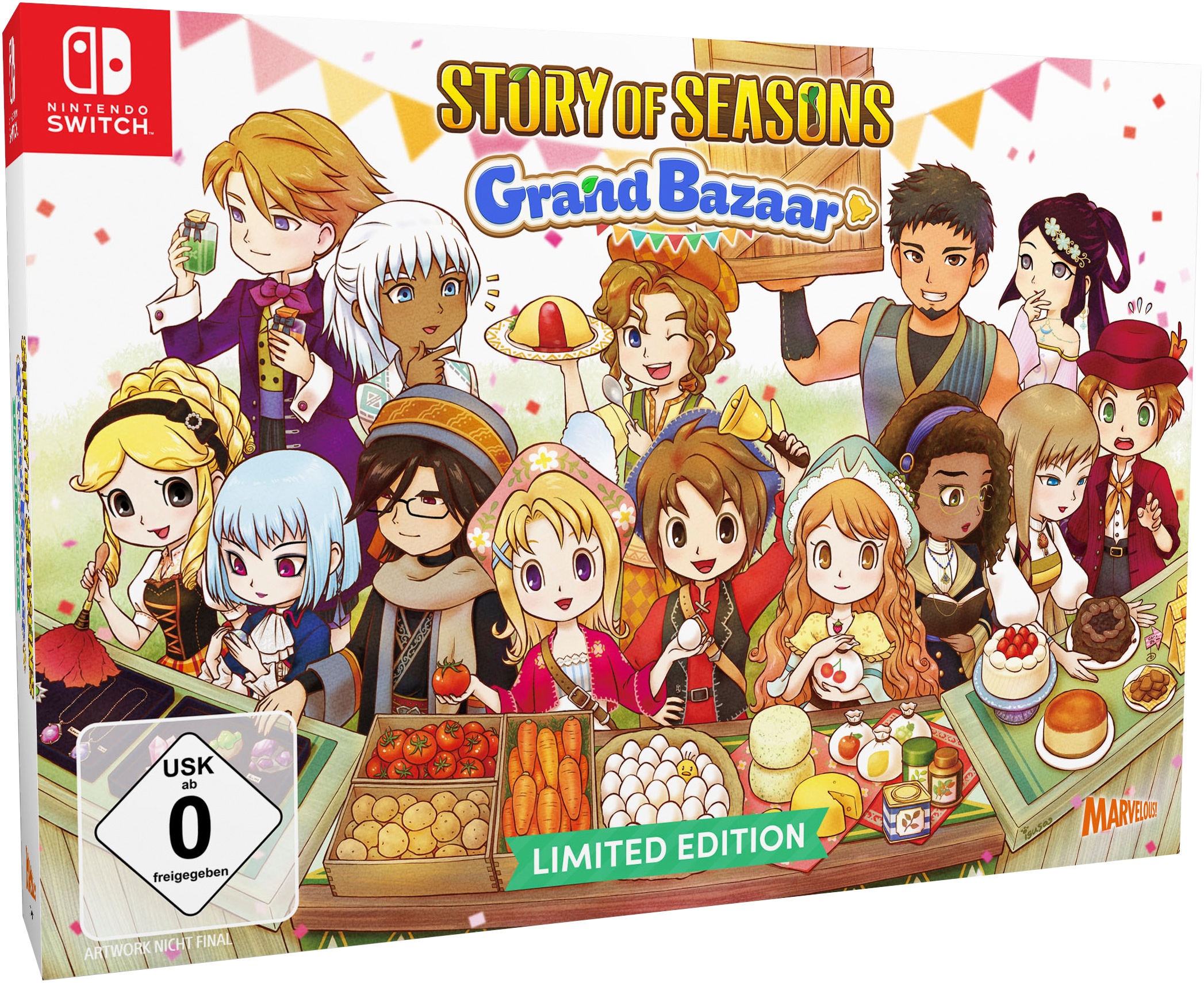 Marvelous Games Spielesoftware »Switch Story of Seasons: Grand Bazaar Limited Edition«, Nintendo Switch