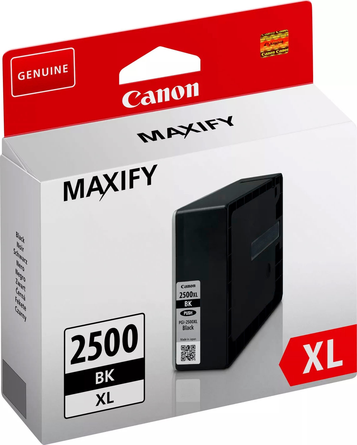 Canon Tintenpatrone »PGI-2500XL BK« original Druckerpatrone 2500 schwarz XL
