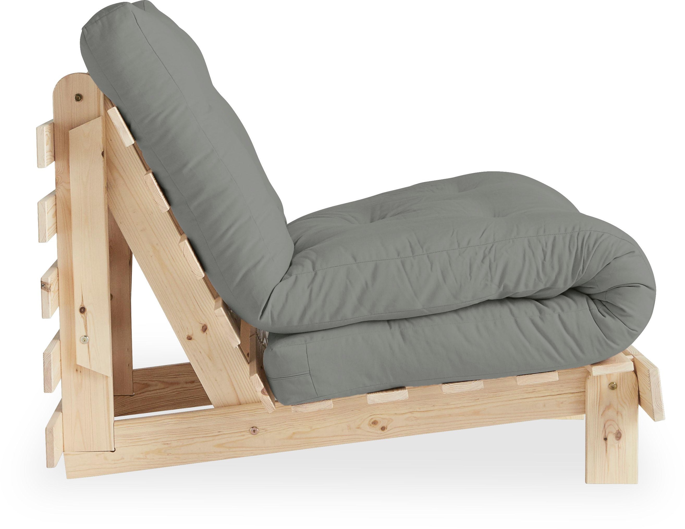 Karup Design Daybed »Roots Schlafsofa, Gästebett, Sofa inkl. Futonmatratze«, Liegefläche 90/140/160 x200 cm, FSC® zertifizierte Kiefer