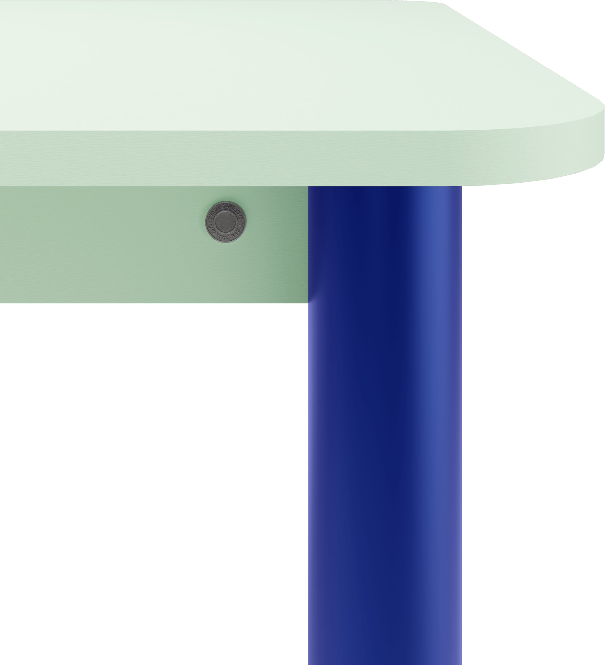 TOM TAILOR HOME Esstisch »COLOR TABLE«, (1 St.), Esstisch, 4-Fuss, 3 Grössen, 3 Dekorfarben, 4 Fussfarben, ABS-Kante