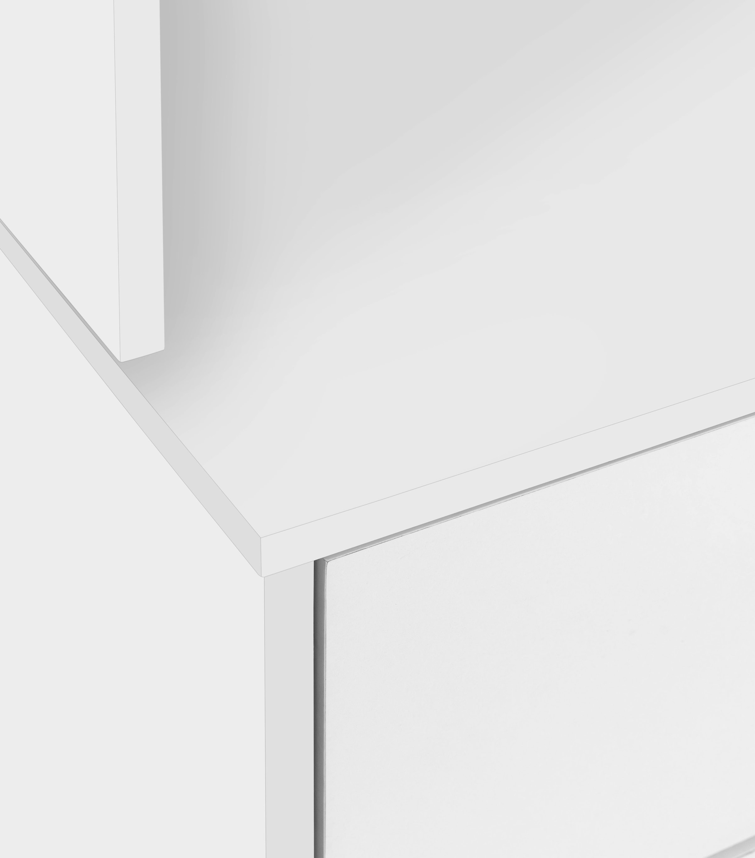 Home affaire Buffet »Skandi«, 3 Glastüren, 3 Holztüren und 3 Schubkasten, Breite 120 cm, Höhe 165 cm