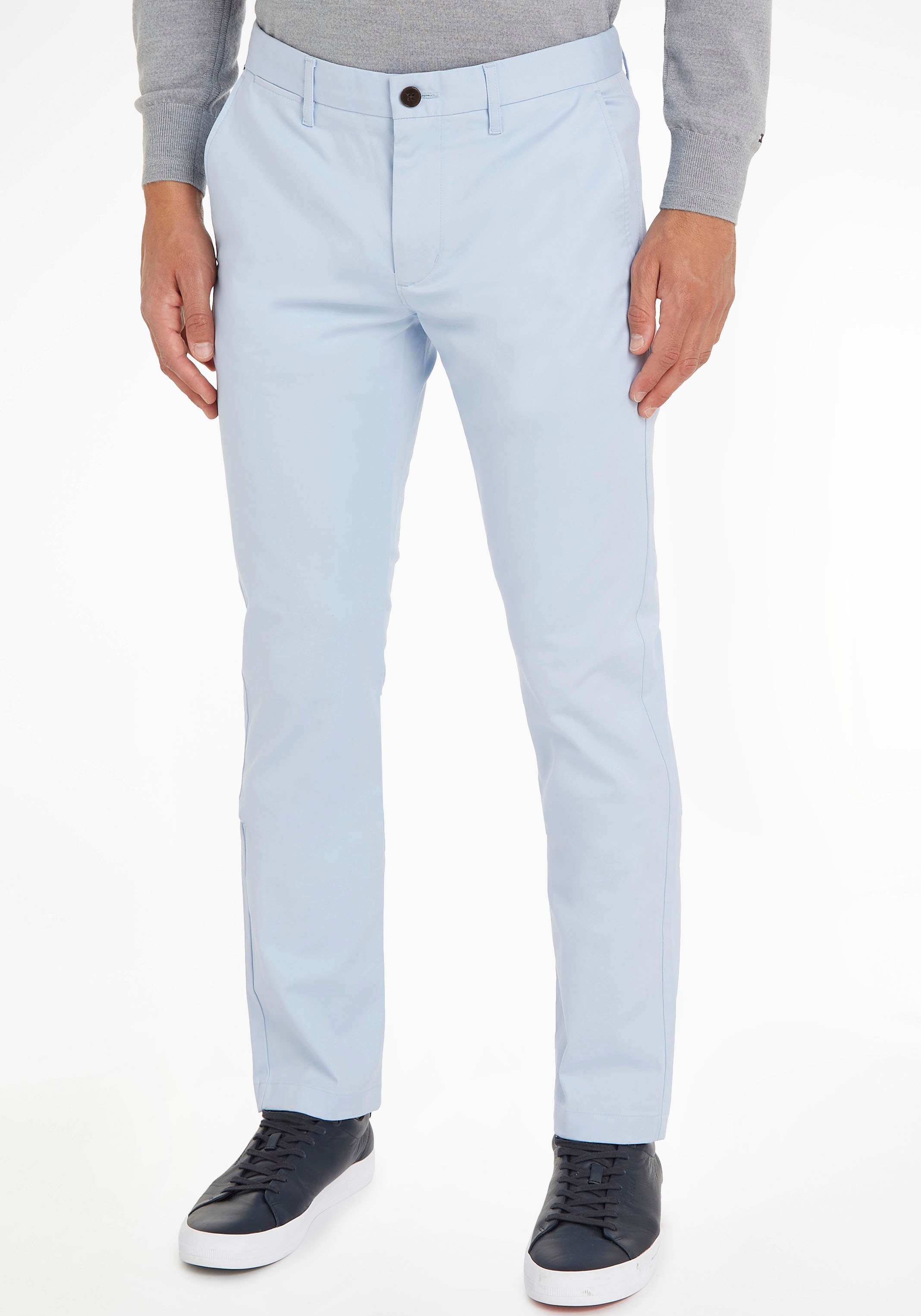 Tommy Hilfiger Chinohose »BLEECKER CHINO 1985 PIMA COTTON«, mit dezenter Labelflag... kaufen