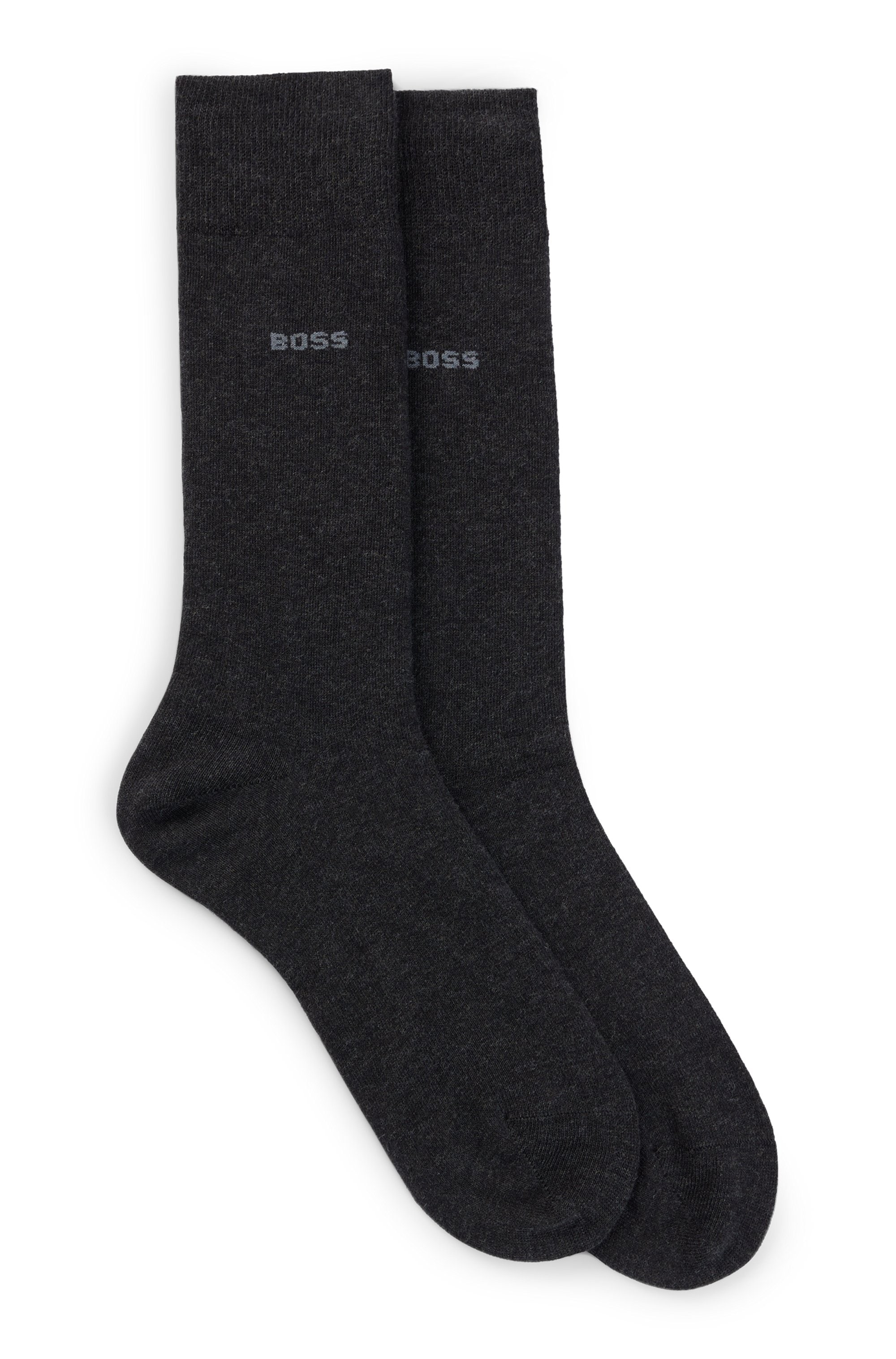 BOSS Businesssocken »2P RS Uni CC«, (Packung, 2 Paar, 2er), mit Markenlogo