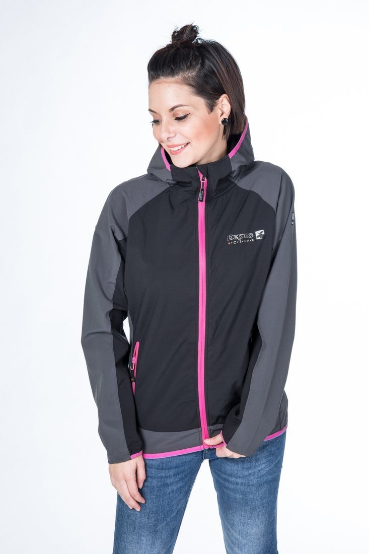 DEPROC Active Softshelljacke »XLight CAVELL Women«, auch in Grossen Grössen erhältlich