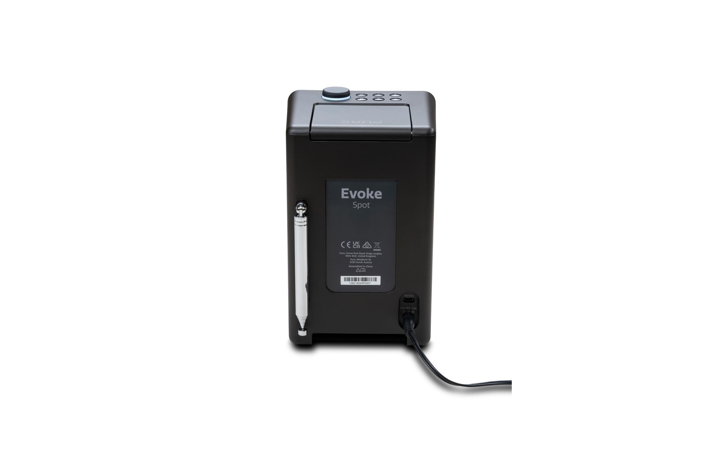 Pure Internet-Radio »Evoke Spot«, (Bluetooth-WLAN Digitalradio (DAB+)-Internetradio-UKW mit RDS 20 W)