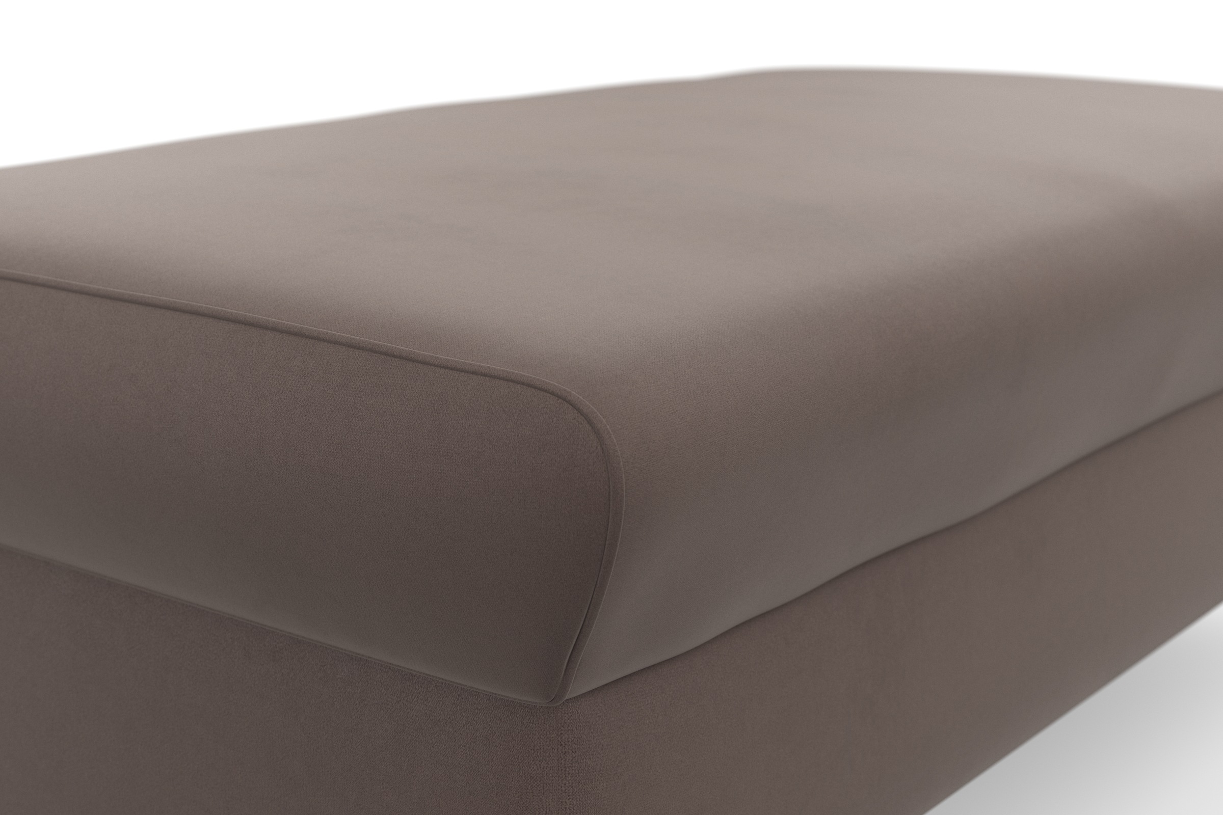 DOMO collection Sitzhocker »Modica«, passend zur Serie, auch in Cord