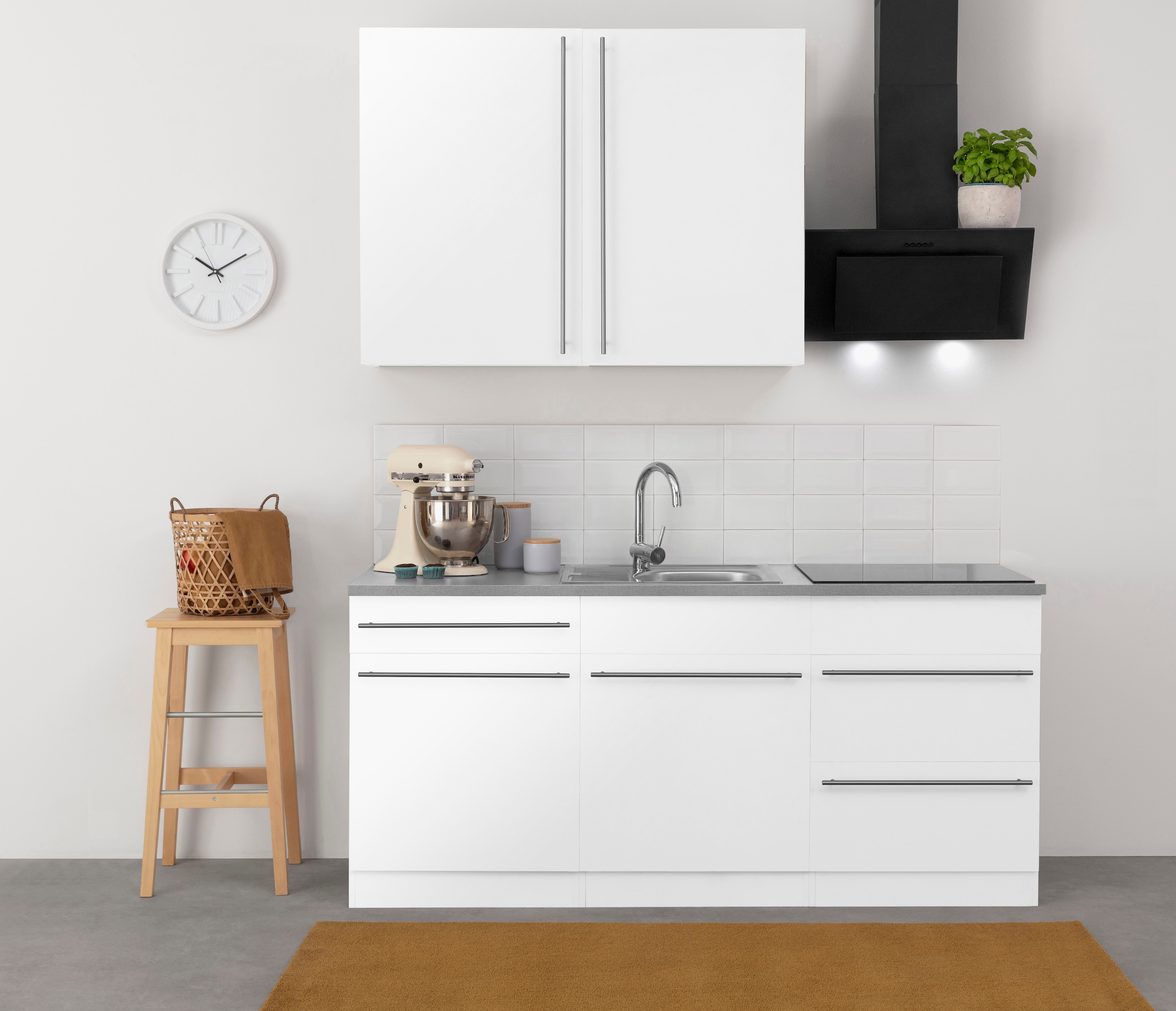 wiho Küchen Küche »Chicago«, wahlweise mit E-Geräten, Breite 180 cm online  kaufen | Jelmoli-Versand